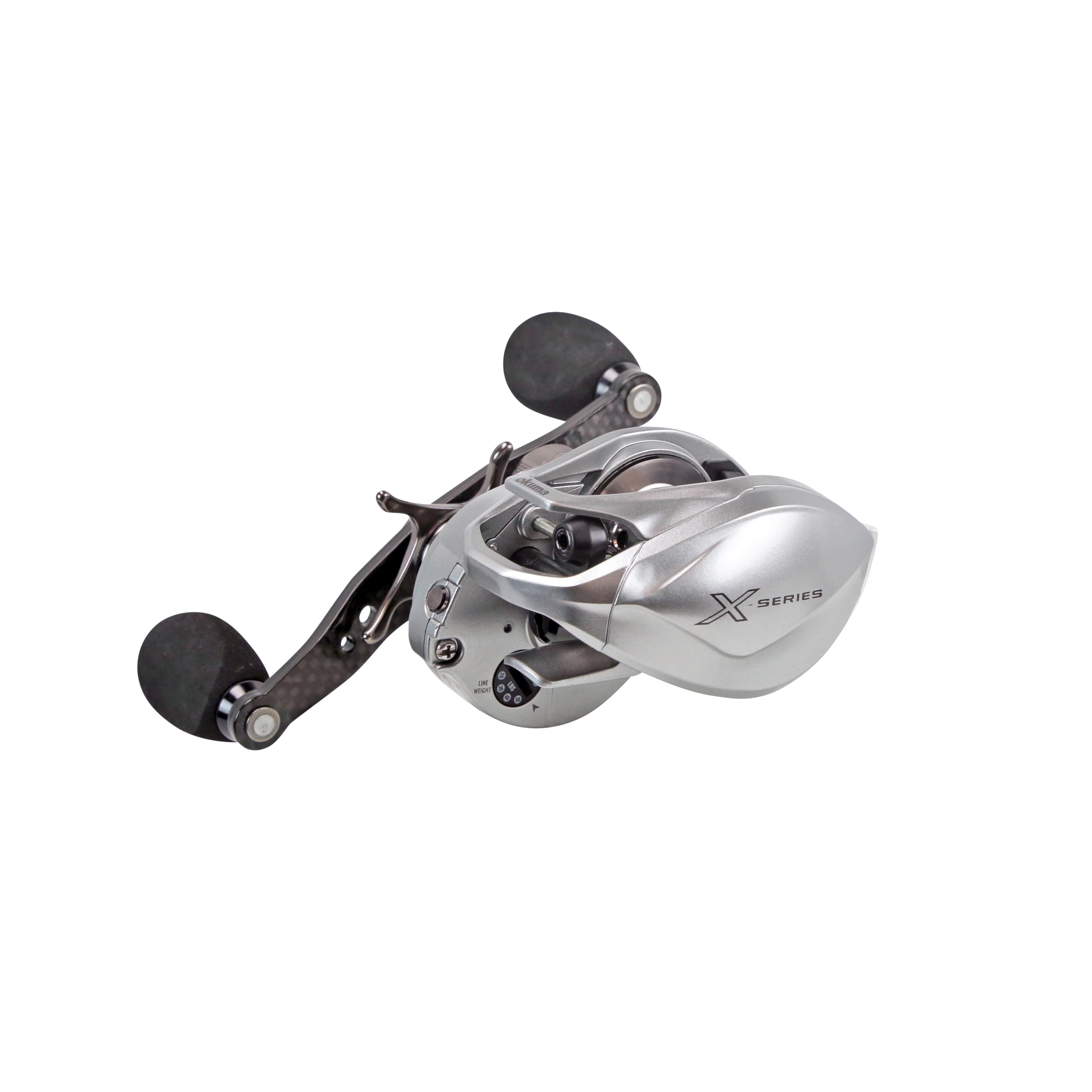 Okuma X-Series Low Profile Extremely Lightweight Baitcast Reel, Right Hand, X-100Ha