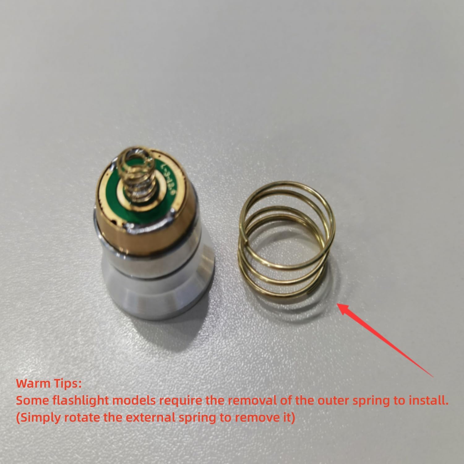 Luxjumper Windfire 2 Pack Led Flashlight Replacement Bulb, Single Lighting Mode White Light, 10W, 26.5Mm, Drop-In P60 Design Module For All Surefire Hugsby C2 G2 Z2 6P 9P G3 S3 D2 Ultrafire 501B 502B