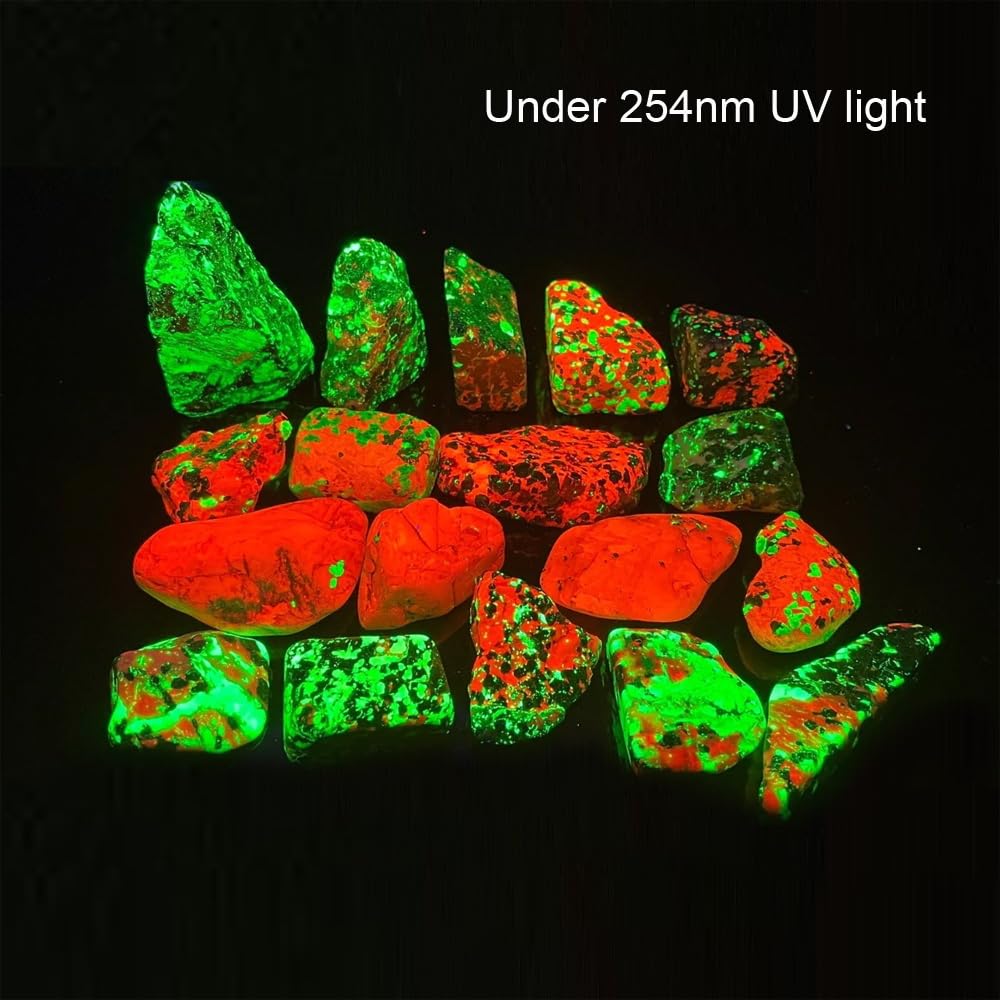 Wondsunson Max 160Mw Powerful Shortwave Uv Led Flashlight, 254Nm Uvc Ultraviolet Light For Fluorescent Minerals