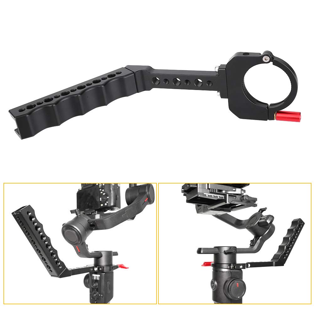 Agatige 3-Axis Handheld Gimbal Stabilizer, Camera Stabilizer Grip 3-Axis Handheld Gimbal Stabilizer For Moza Air2 Extension Handle Hand Grip Accessory For Cameras