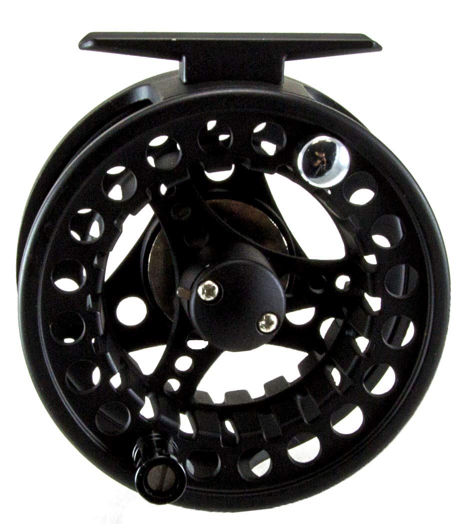 Okuma Okuma, Sierra Fly Reel, 9.10" Retrieve Rate, 2+1 Bearings, 7/8 Line Weight, Ambidextrous , Black