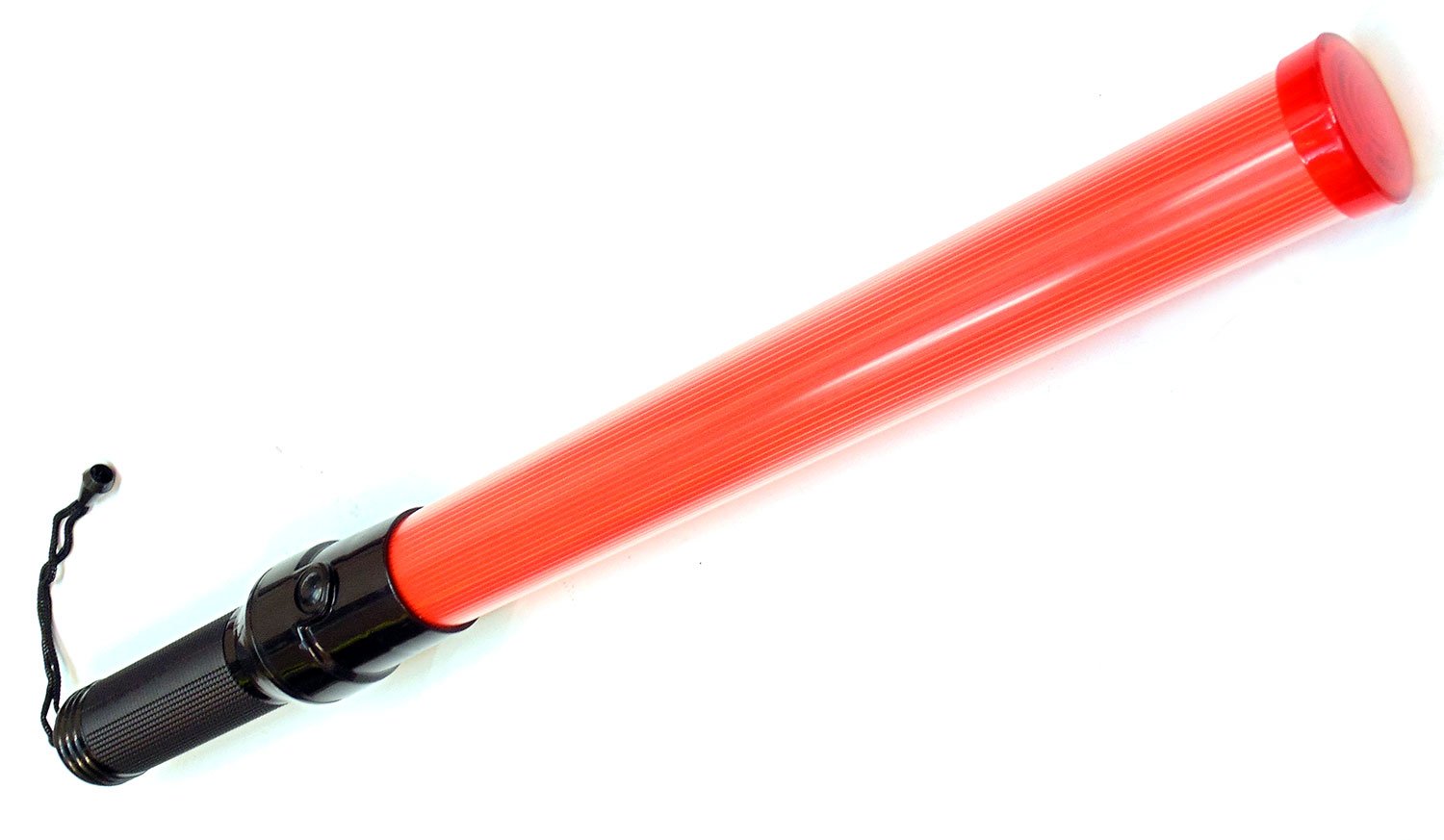 Rk Safety Rk 21-Inch Signal Traffic Wand Baton Led Flashlight With Wrist Strap, Orange Finish