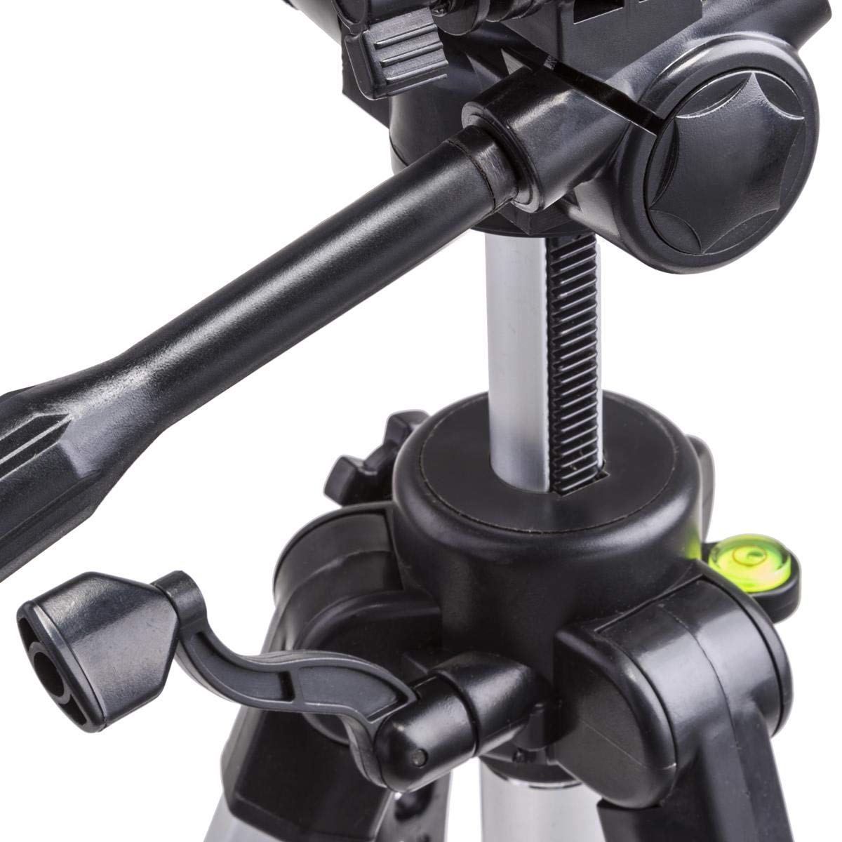 Takama Aluminum 3-Section Tripod With 3-Way Head, 66" Max Height