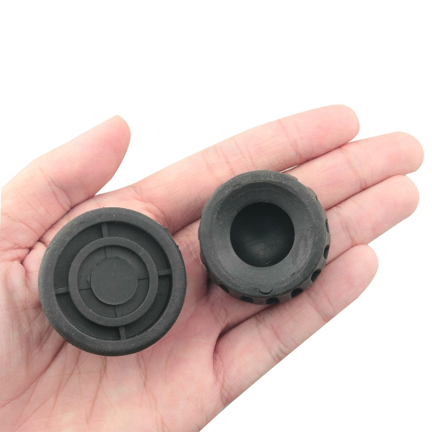 Chenjin 3Pcs Camera Tripod Non Slip Pad Inside Diameter 15Mm Rubber Tripod Foot Pad Accessory For Camera Tripod Monopod Replacement Black