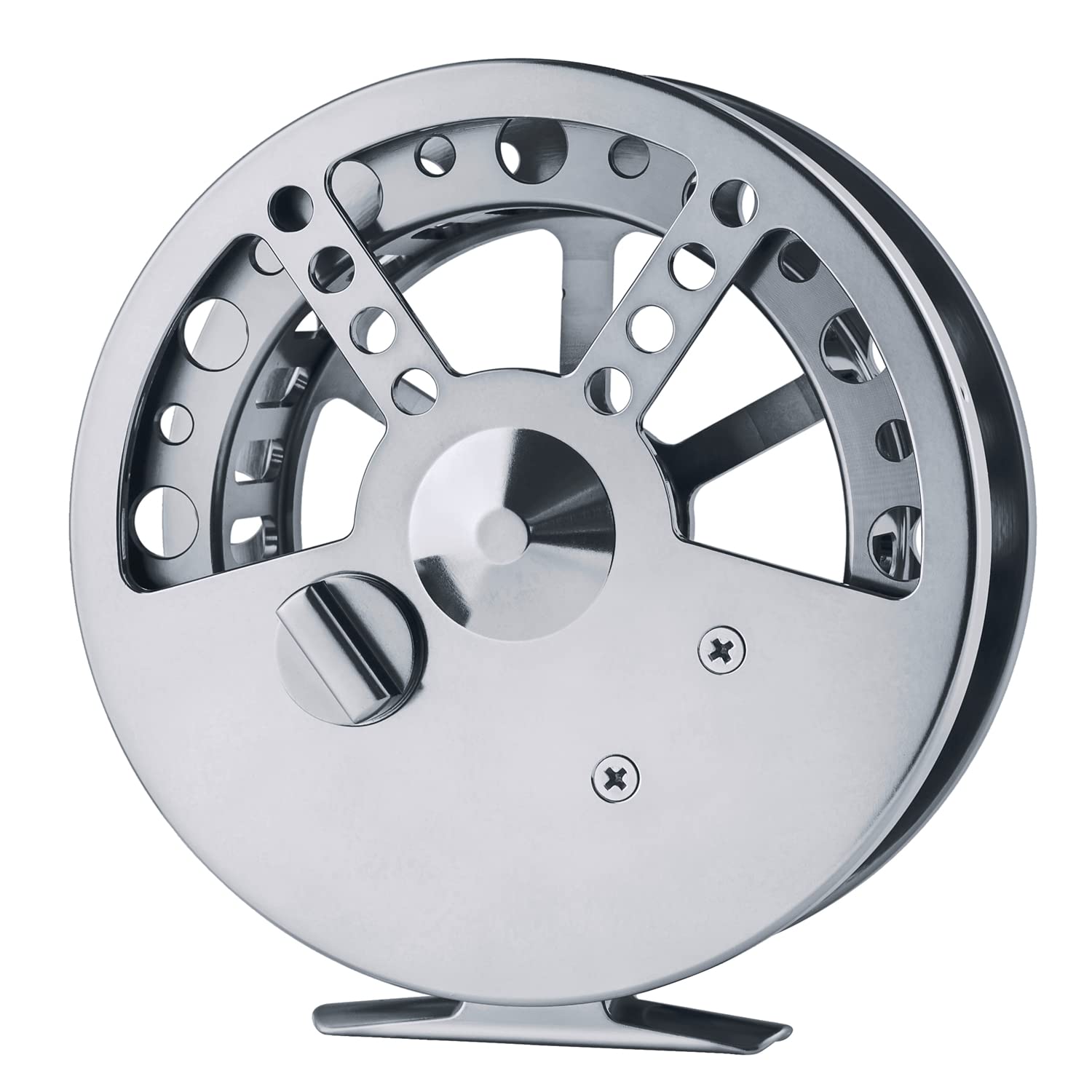 Channelmay Cnc Machined Aluminum Center Pin Centerpin Float Fishing Reel 113.5Mm 4 1/2 Inches Steelhead Salmon Trotting Fishing