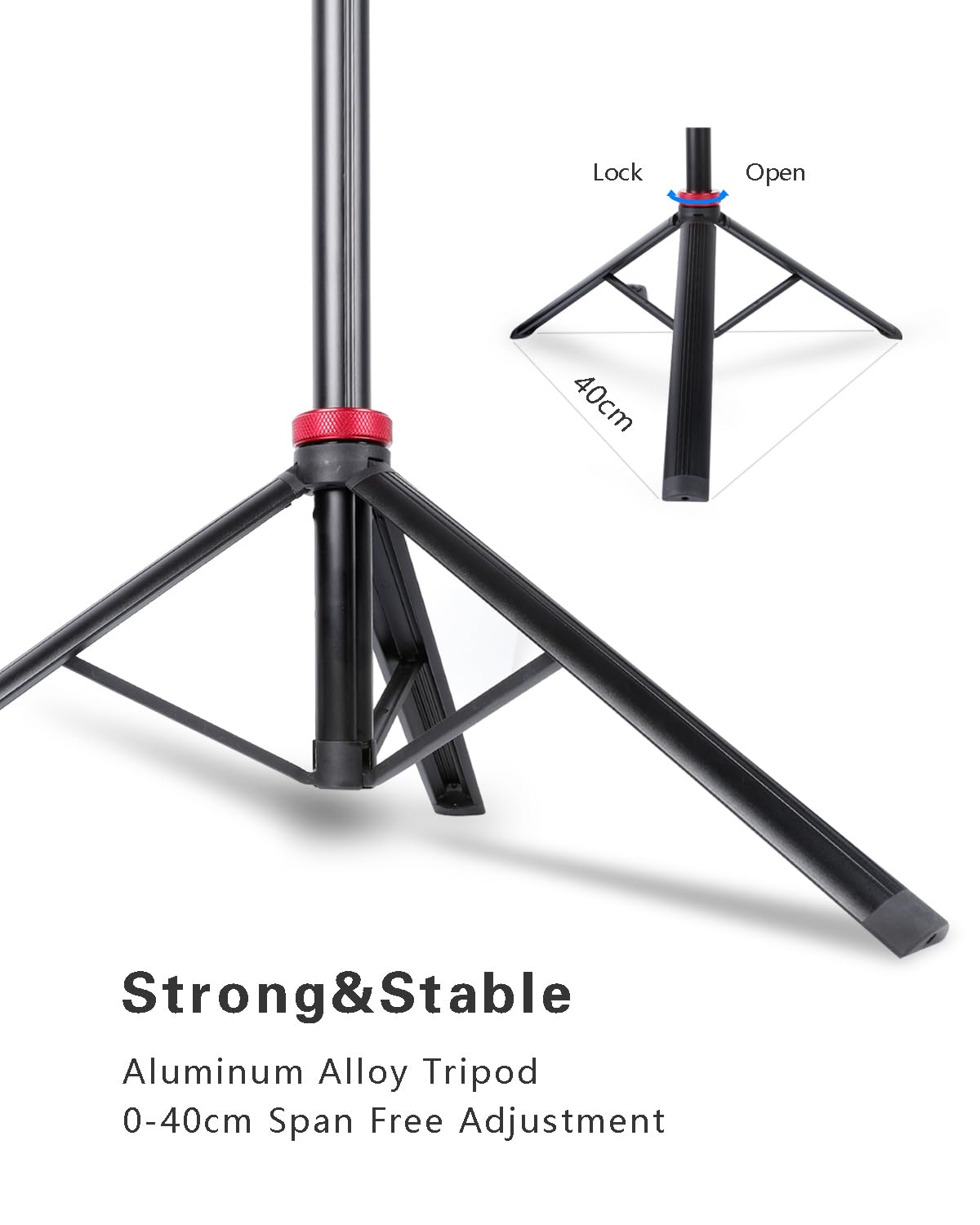 Leenconghui 80" Tripod & Selfie Stick For Dji Osmo Pocket 3，Expandable Selfie Stick Tripod Accessory For Dji Osmo Pocket3