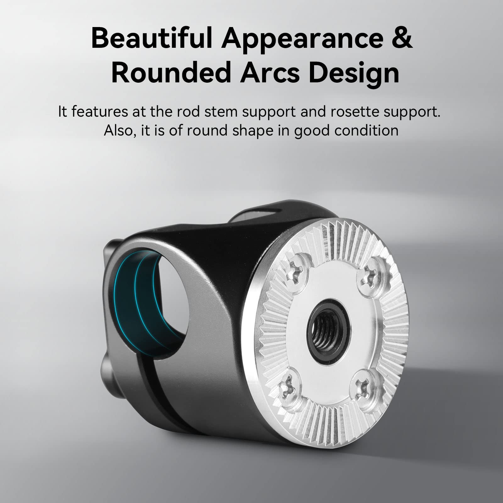 Smallrig 15Mm Rod Clamp To Rosette Mount For Arri Standard Rod Support System - 1686B