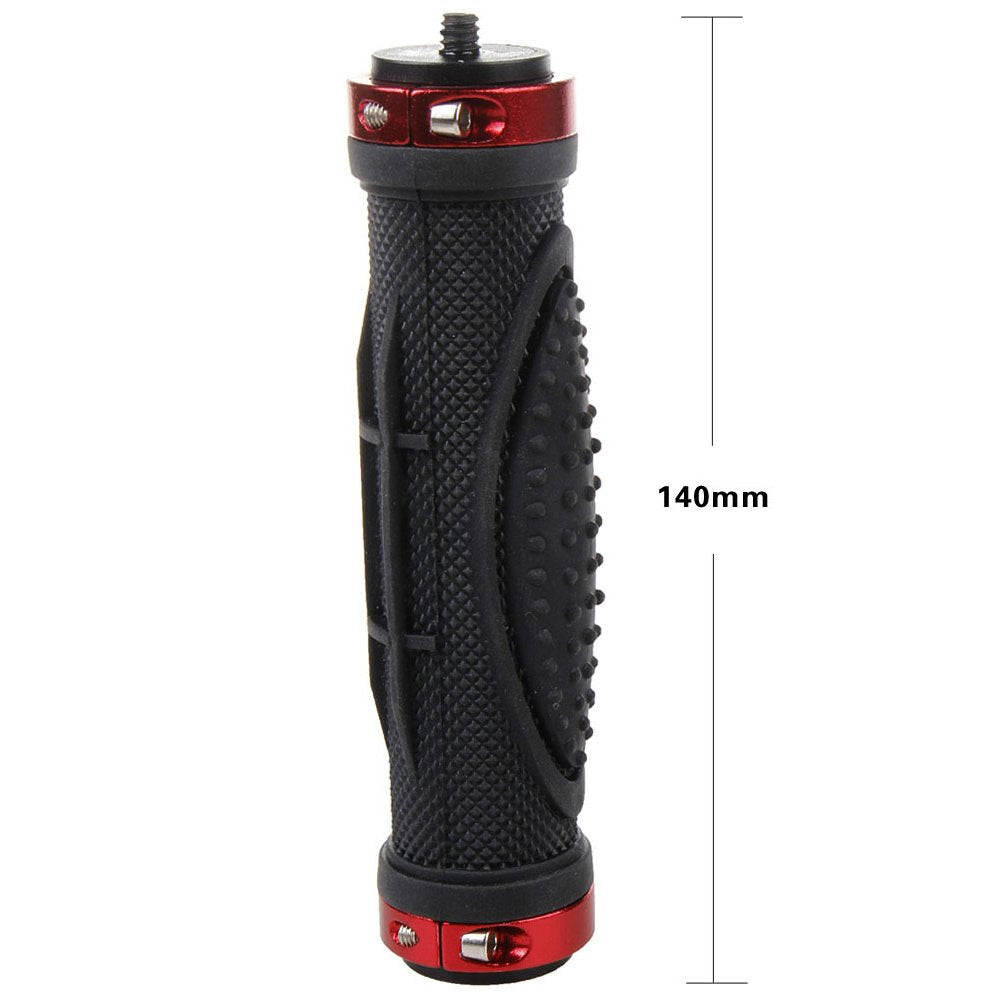 Karlak Handle With 1/4 Inch Screw Bearing Stabilizer Hold For Camcorder Digital Video Camera Sports Camera