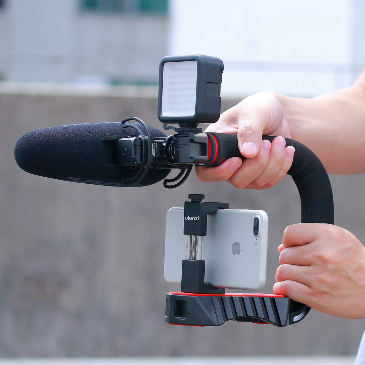 Ulanzi U-Grip Pro U Shape Bracket Handheld Stabilizer Grip For Dslr Slr Camera