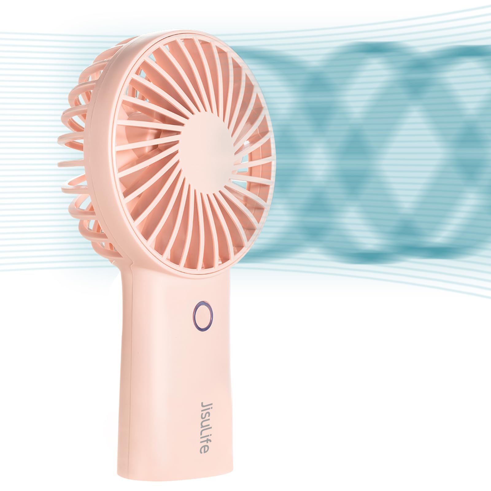 Jisulife Handheld Portable Fan [20H Max Cooling Time] Mini Hand Fan, 4000Mah Usb Rechargeable - Koospark