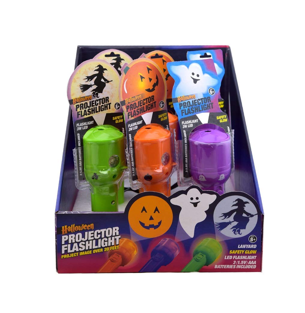 Shawshank Ledz Halloween Projector Flashlight - Pumpkin
