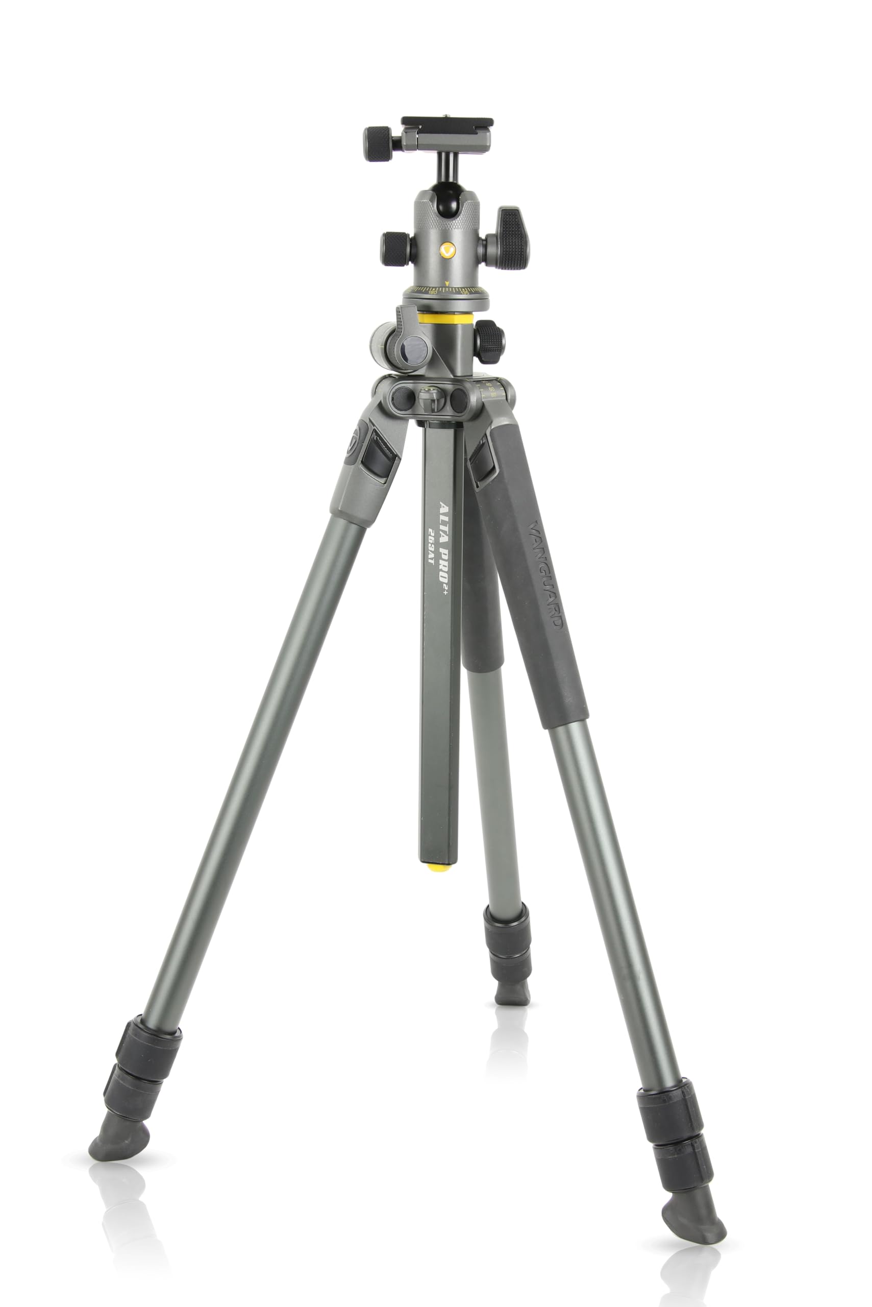 Vanguard Alta Pro 2+ 263Ab 100 Aluminum Tripod With Alta Bh-100 Ball Head And Multi-Angle Center Column