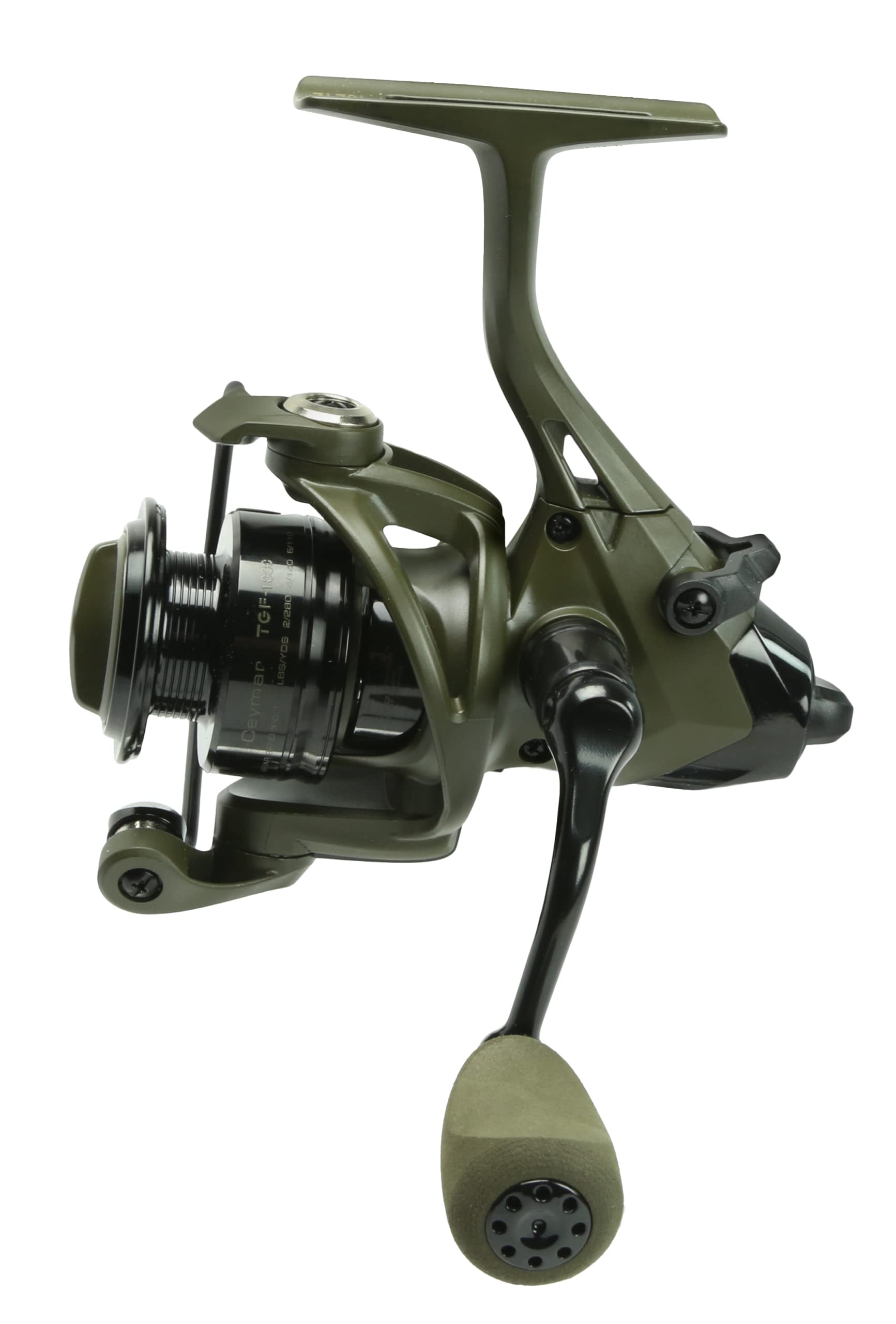 Okuma Ceymar UtilityGreen Baitfeeder Spinning Reels, Tgf-500