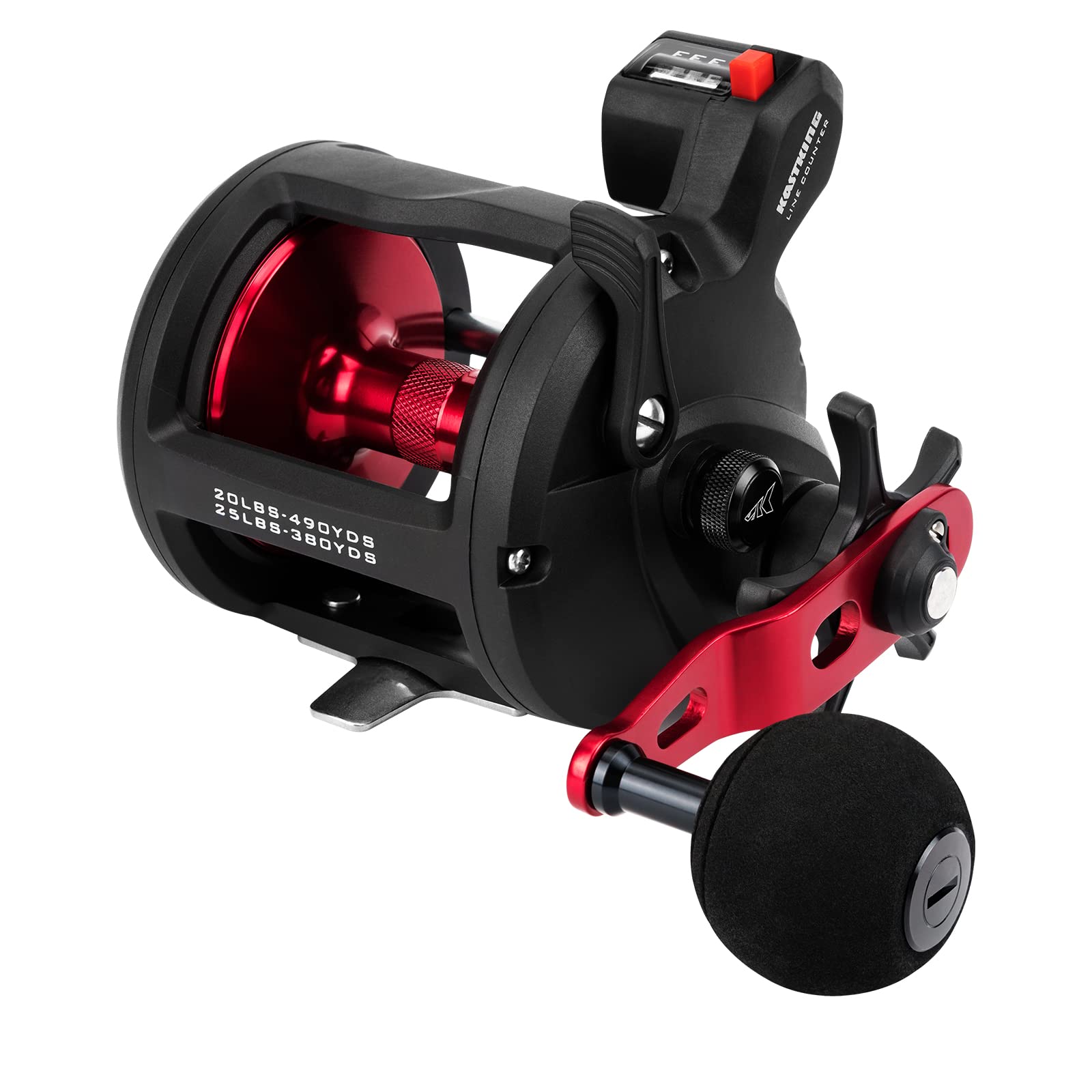Kastking Rekon Round Baitcasting Fishing Reel & Superpower Braided Fishing Line