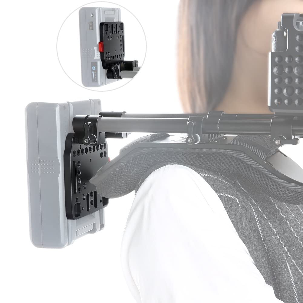 Niceyrig V Lock Plate Assembly Kit With Female V-Dock Male V-Lock Compatible With Dji Ronin M Mx