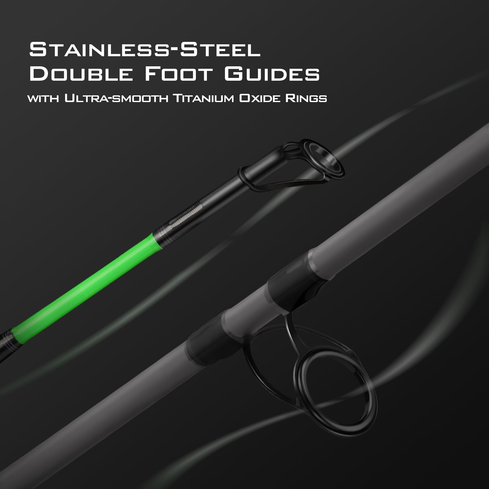 Kastking Centron Spinning Reel, Size 500 Fishing Reel, Kong Fishing Rod, Spinning Rod 2 Pc 7' M