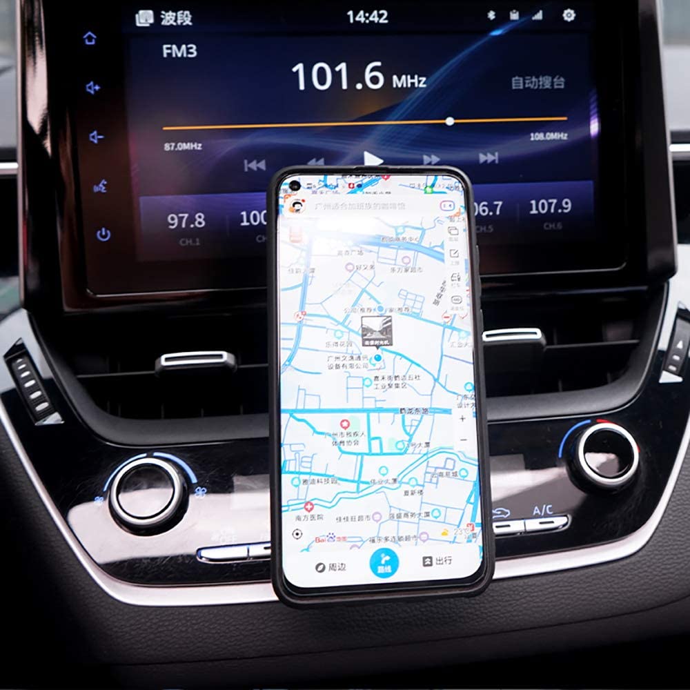 Bwen Beerte Car Phone Holder Fit For Toyota Corolla 2020-,Corolla Cross -,Strong Magnetic Auto Dashboard Cell Phone Mount Rotatable Adjustable Car Navigation Cell Phone Automobile Cradles