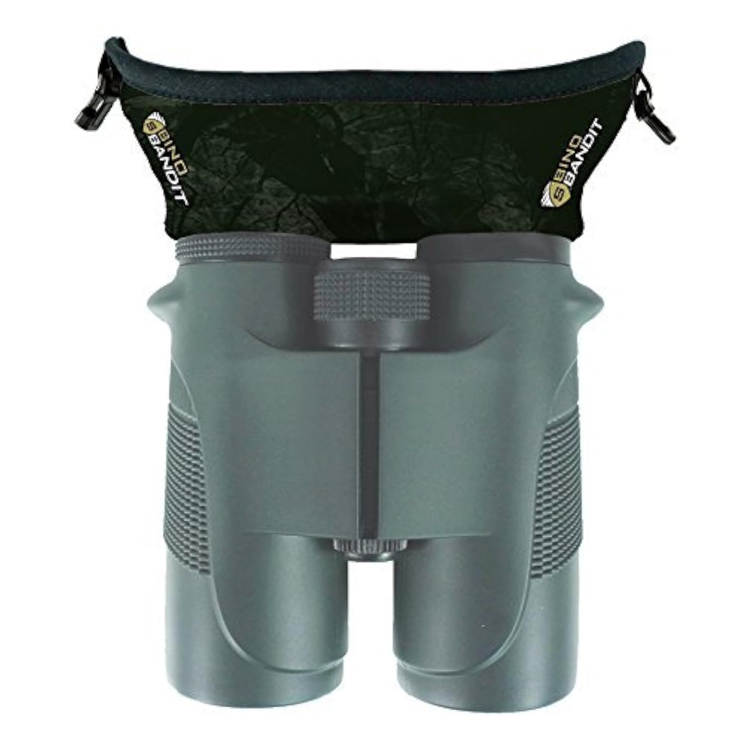 Slicker Bino Bandit - Blocks Glare, Improves Visual Acuity And Reduces Eye Fatigue. Fits All Binoculars. (Stealth Olive)