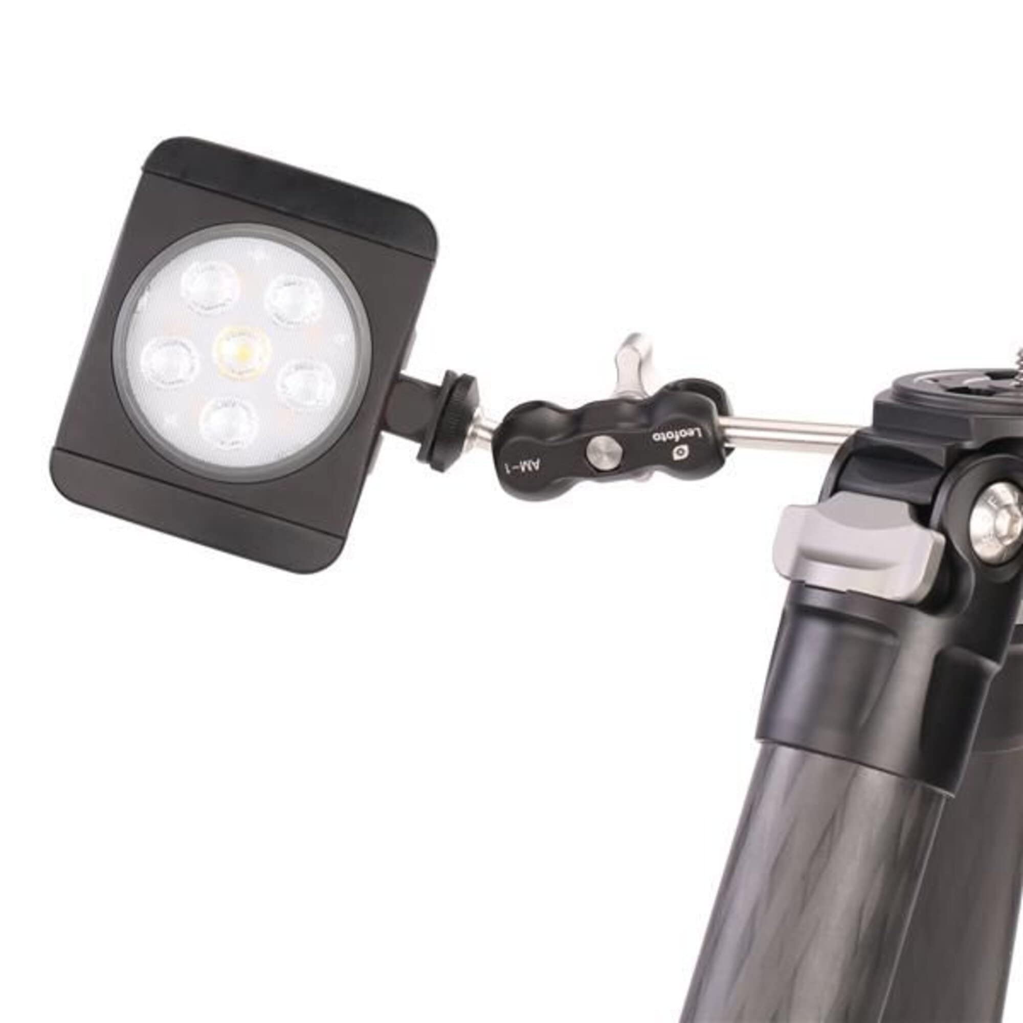 Leofoto Am-1 Magic Arm, Adjustable Friction, Tripod Support Arm, For Monitor, Lights, Muilt-Purpose, 1/4" Screw Stub