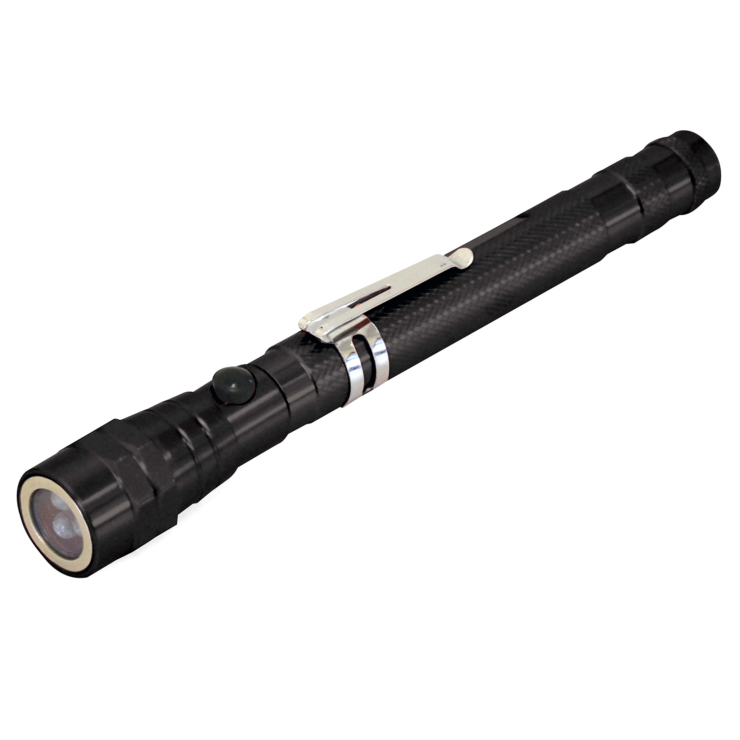 House Of Marbles Adventurer'S Flexi Multi-Use Portable Metal Torch, Battery Powered, Super Bright Led Flashlight With Magnetic, Extendable, Flexible Head And Morse Code Crib Sheet