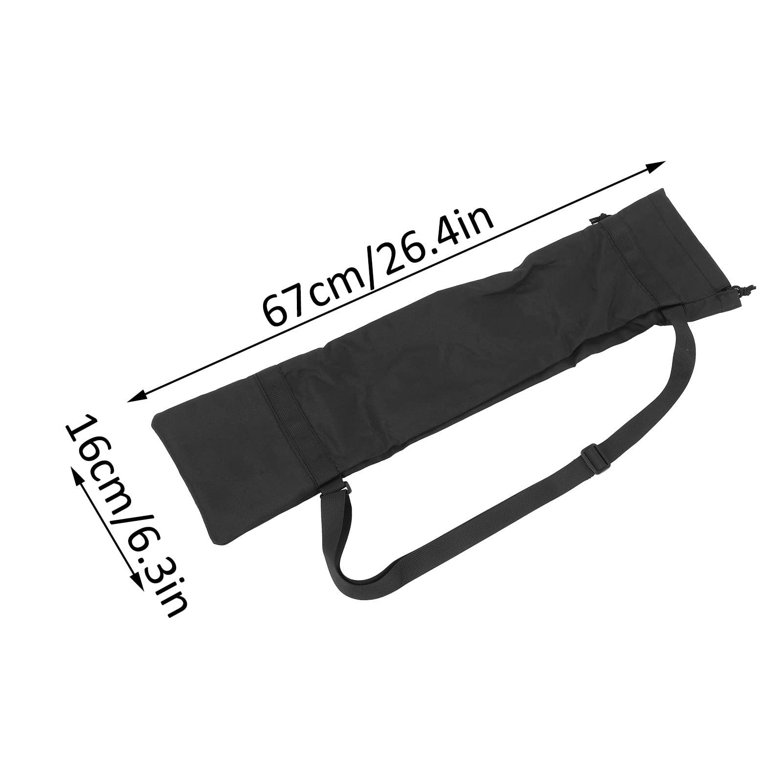 Shanrya Light Stand Tripod Monopod Camera Case, Light Stand Tripod Carrying Bag Nylon Portable For Studio For Photographic Equipment(Medium)