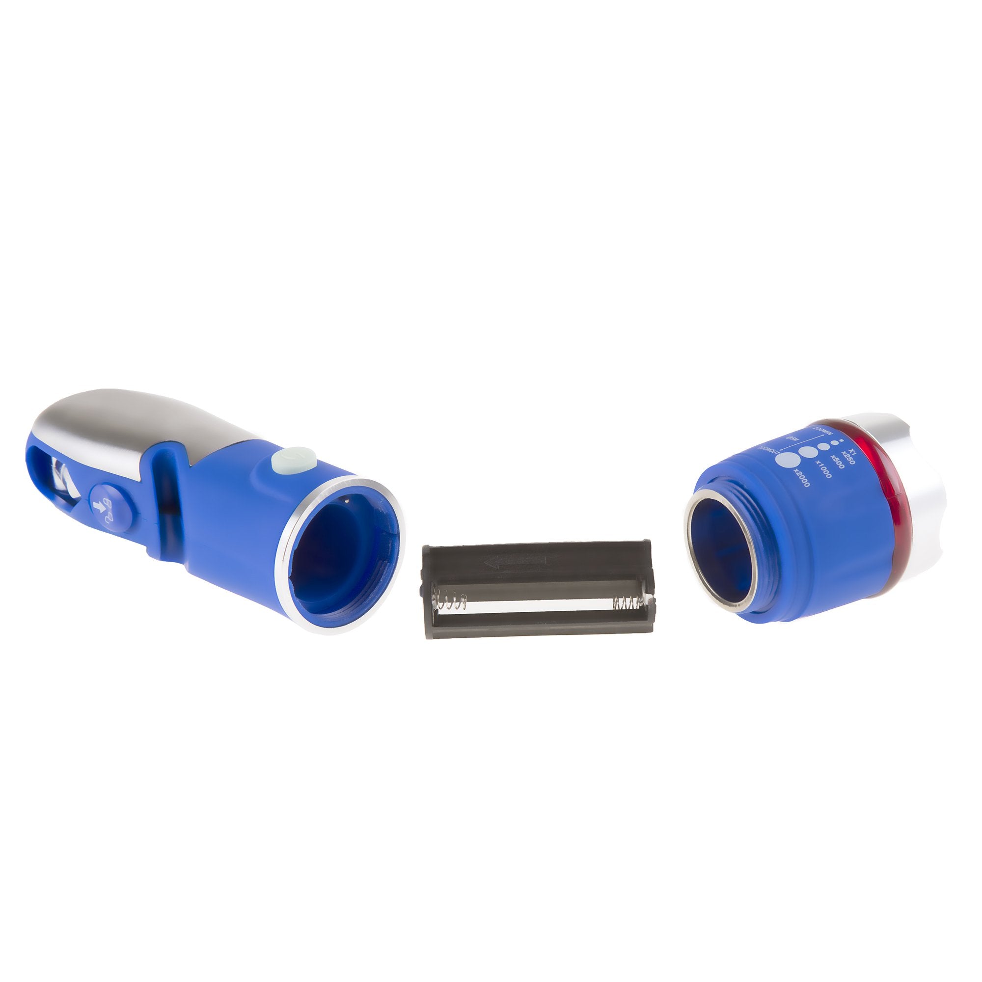 Stalwart 75-Wl2005 Multi Tool Led Flashlight, All In One Tool Light For Emergency, Camping And Cars By (Blue) (With Glass Breaker And Seatbelt Cutter)