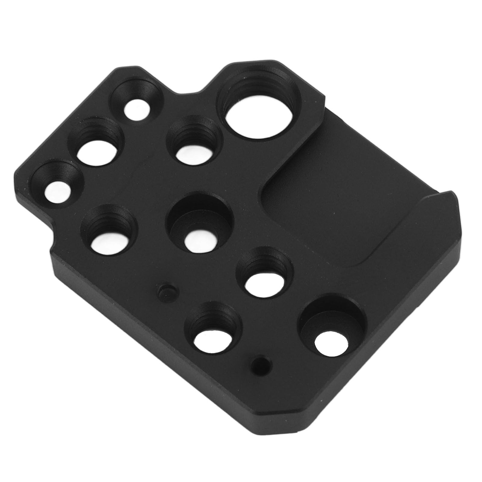 Kimiss Aluminum Alloy Quick Release Plate Camera Stabilizer Expansion Mount With Cold Shoe Interface For S Sc Rs2 - Lightweight &