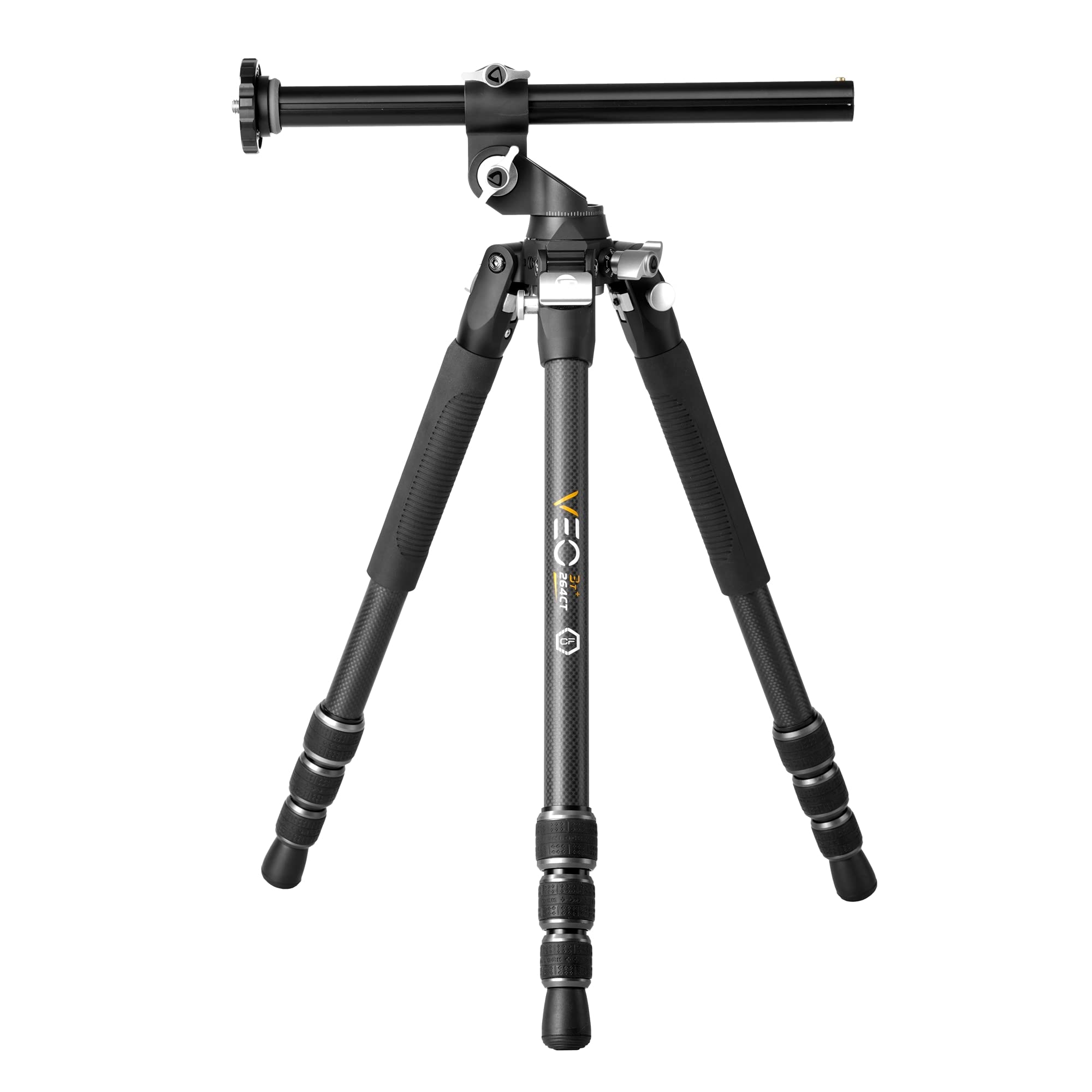 Vanguard Veo3T+ 264Ct Carbon Fiber Travel Tripod With Multi-Angle Center Column For Overhead Shots