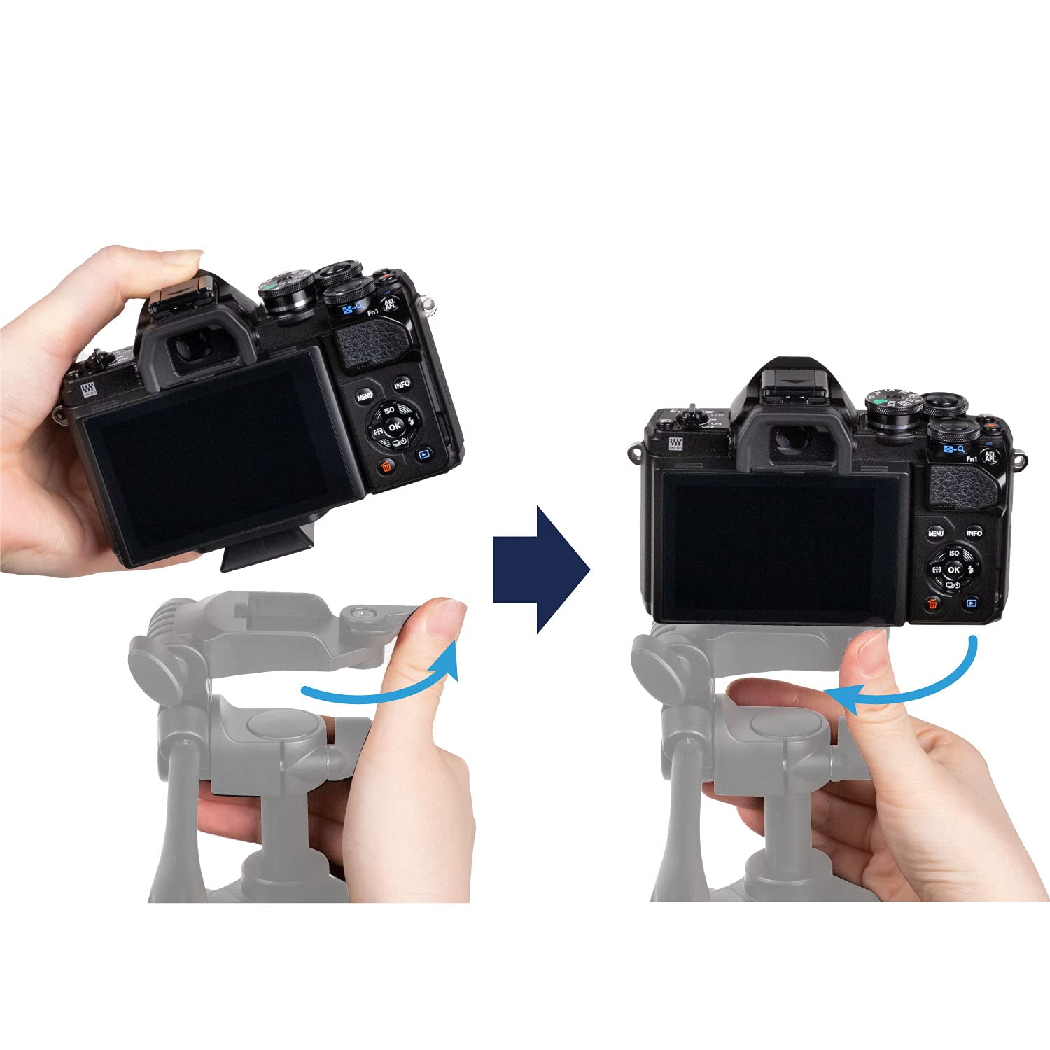 Kenko Kot-01Qs Tripod Accessory, Original, Quick Shoe For Tripod, Black