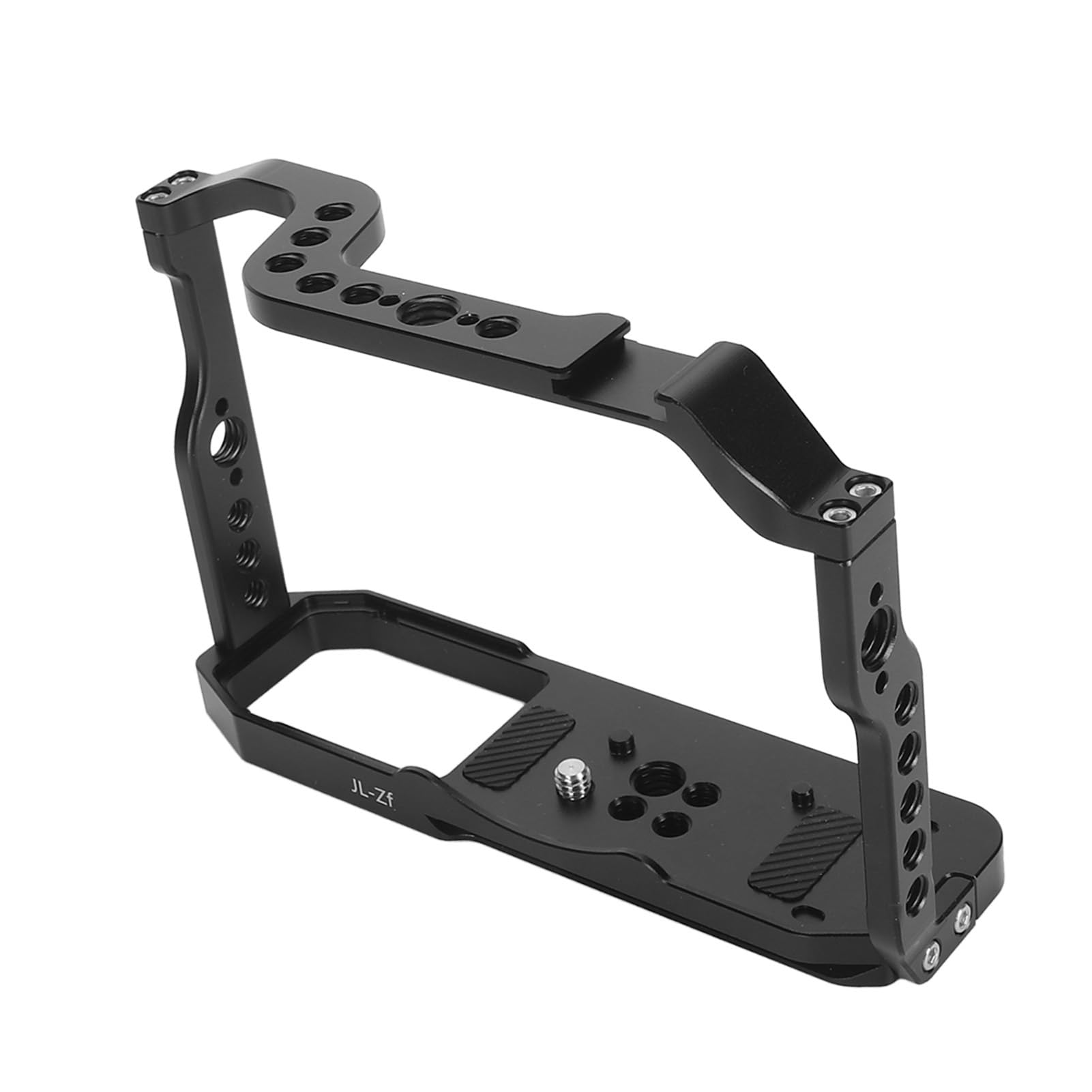 Anggrek Video Rig Camera Stabilizer, Camera Cage 1/4In 3/8In Thread Holes Rustproof Aluminum Alloy For Vlogging