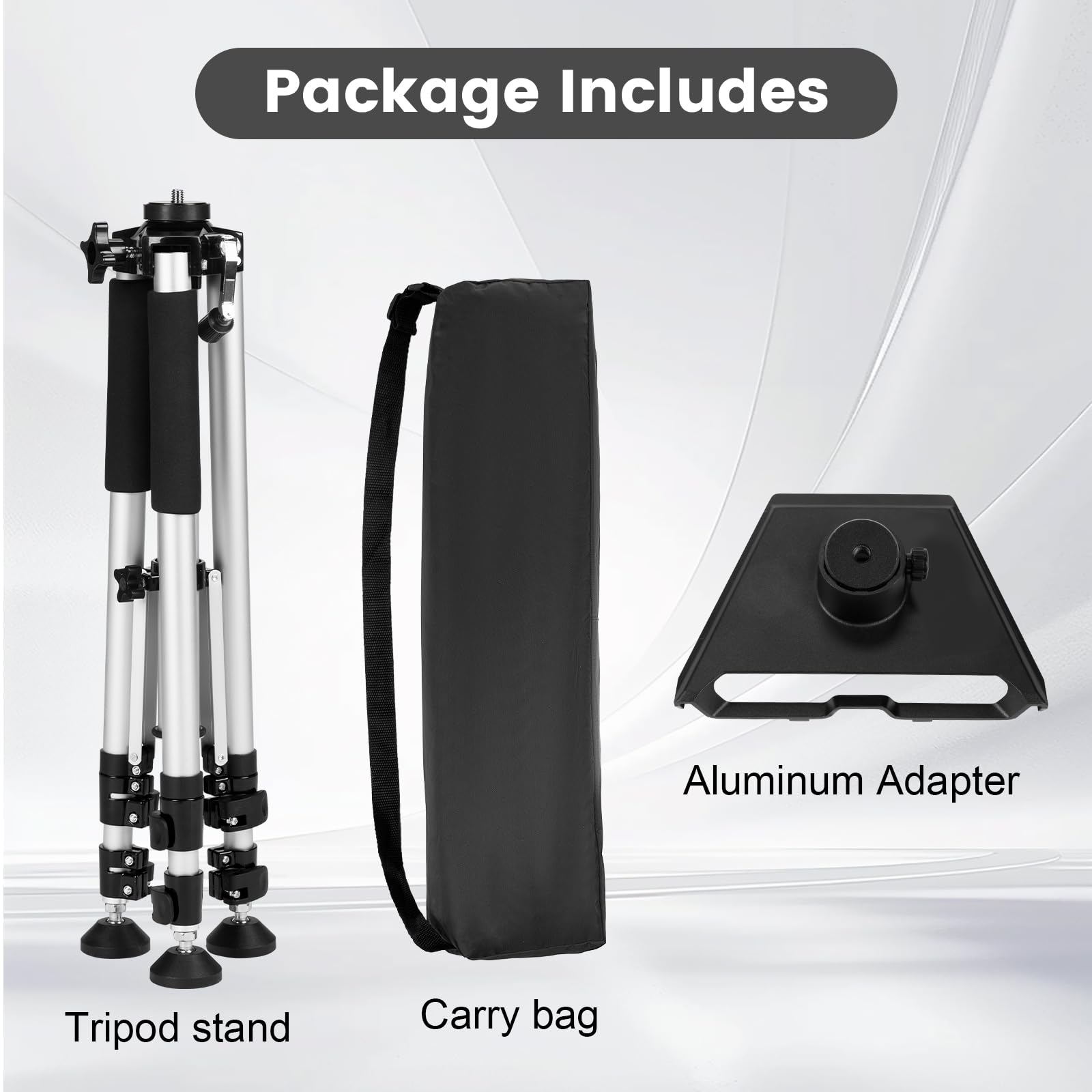 Subfix Starlink Gen 3 Tripod Stand, Adjustable Heavy Duty Stand Mount, Adjustable Height From 1.77Ft To 5.02Ft, Starlink Mounting Kit For Camping And Rv Travel