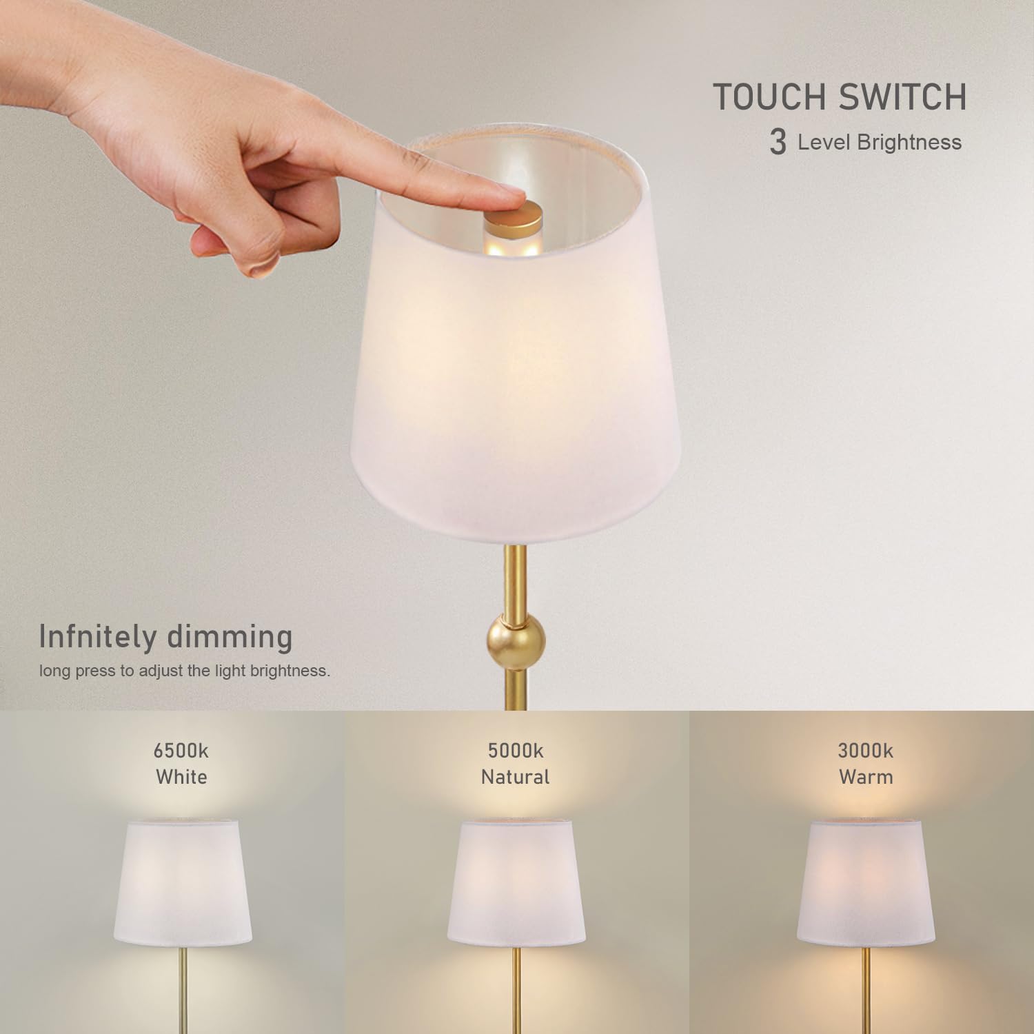 Brasslism 17.5" Cordless Led Table Lamp – Rechargeable & Dimmable With Detachable Magnetic Bulb, Marble Base, Brass Finish, – Affordable Luxury Accent Light For Bedroom, Bar, Restaurant, Urban Decor