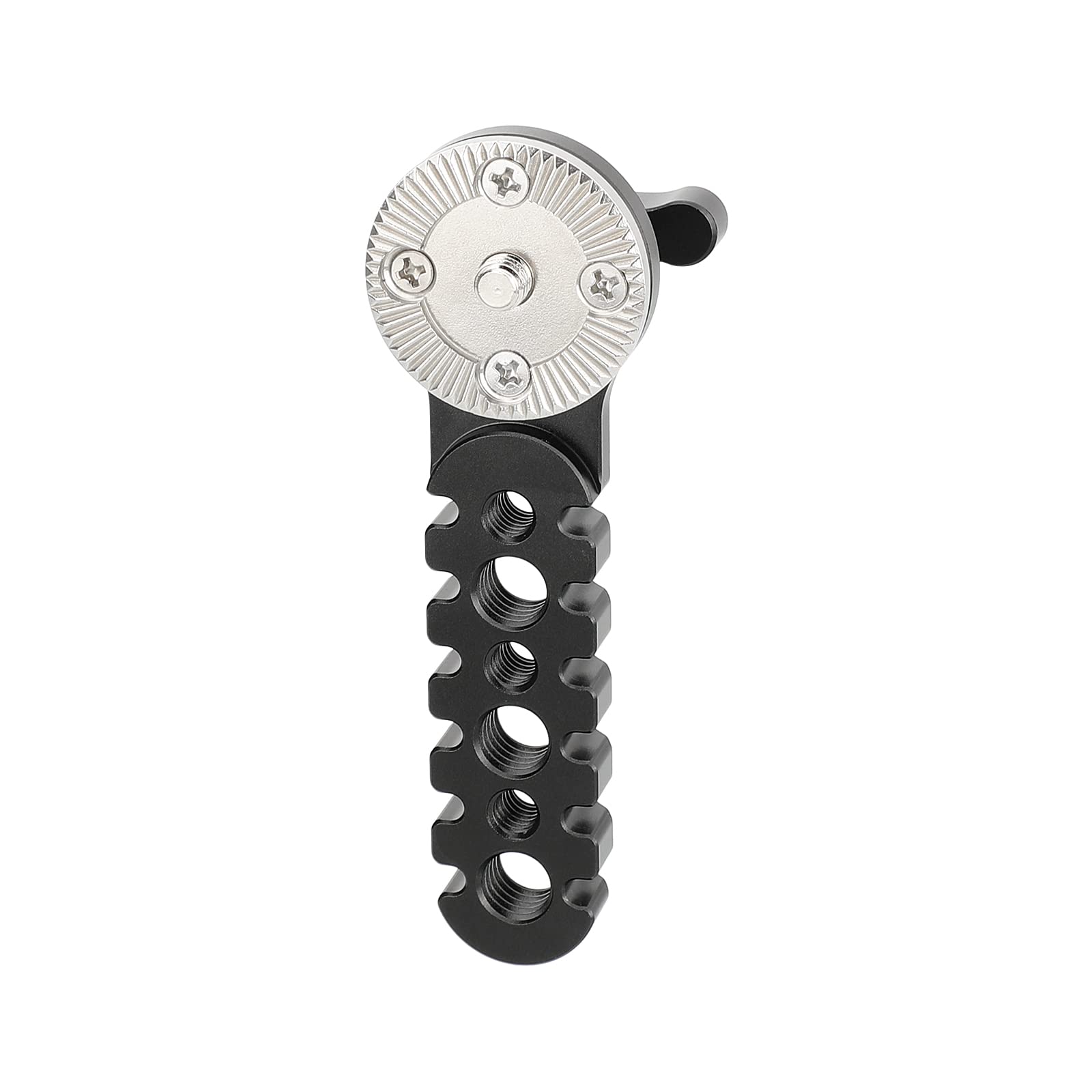 Camvate Rosette Extension Arm With M6 Thread Screw For Dslr Camera Cage Rig(Black) - 3099