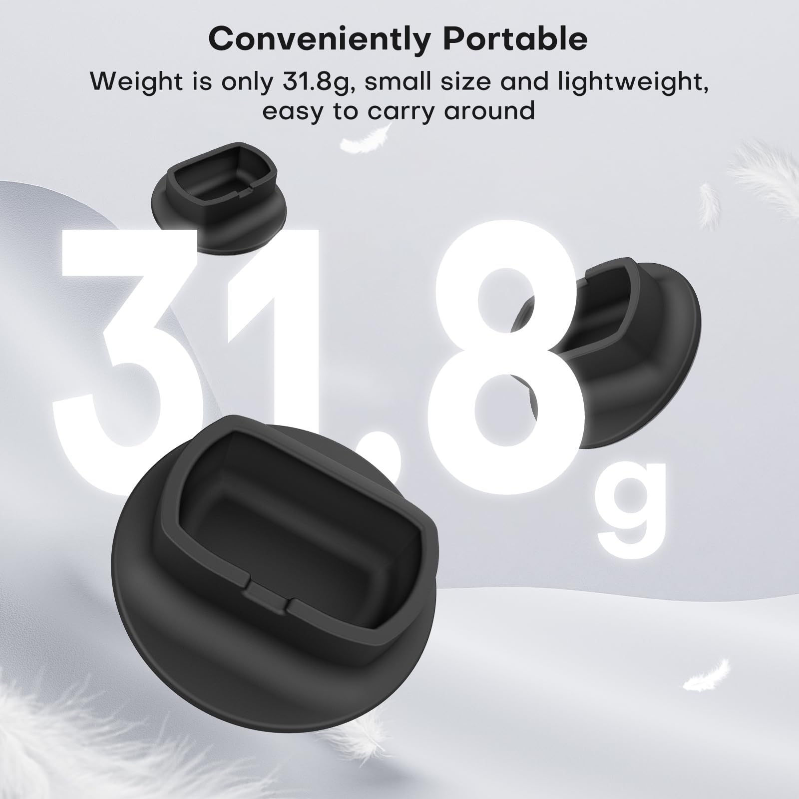 Reygeak Camera Mount Stand Base For Insta360 X4,Silicone Non-Slip Desktop Mount,Base Gimbal Support Adapter Stabilizer For Insta 360 X4 Action Camera Accessories