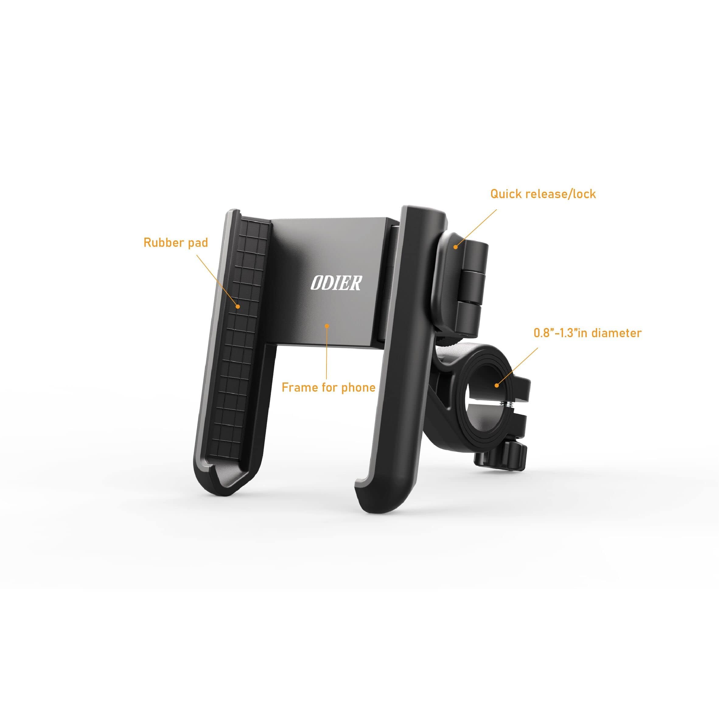 Bdc-Home M365 Pro Scooter Phone Mount, Segway Ninebot Adjustable Handlebar Phone Holder, Fits All Iphone'S, Samsung Galary,Iphone 12 Pro Max,13 Pro,11,X, All Cellphone 3.5-7Inches, 360° Rotation