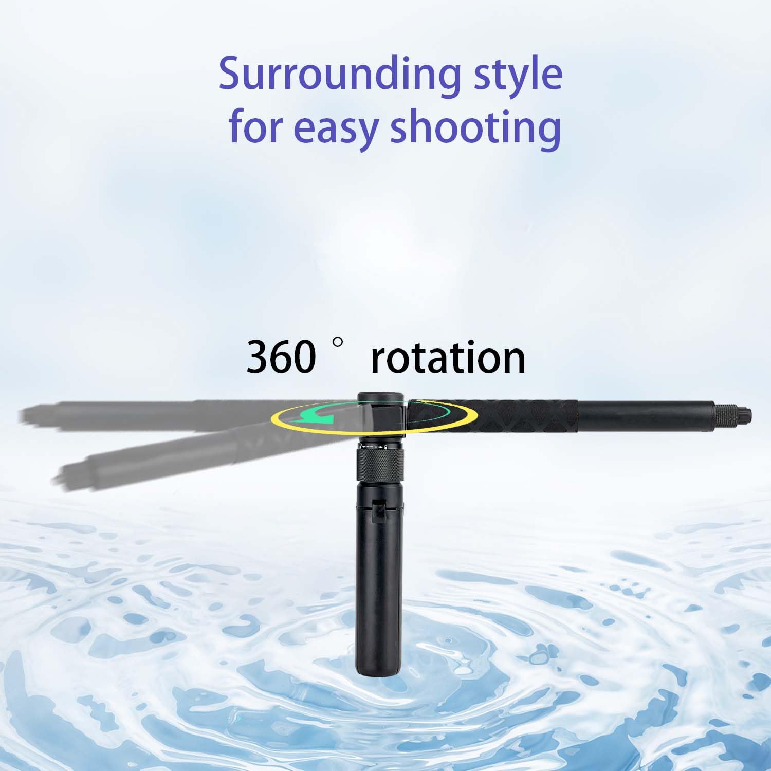 Loiezuir 120Cm Bullet Time Handle For Insta360 X3,One Rs,Go 2,One X2,One R,One X,One Gopro Hero Sport Camera Handle Fold Bullet Time Selfie Handle