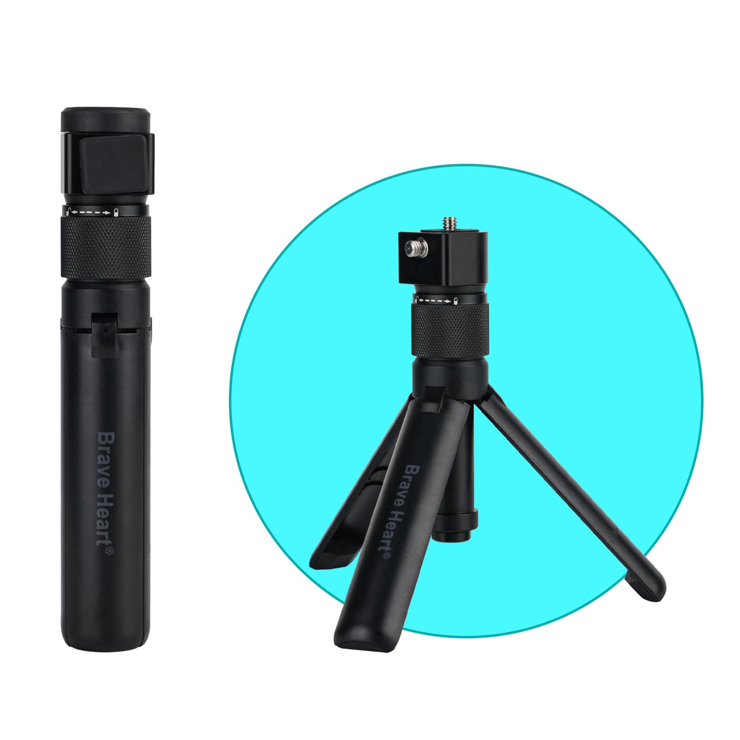 Salymecony Bullet Time Handle Tripod Multi-Functional Tabletop Fold Tripod For Insta360 X5/X4 Insta 360 X3,One Rs,Go 2,One X2,One R,One X One Rs Sport Camera Accessories (Mini Tripod)