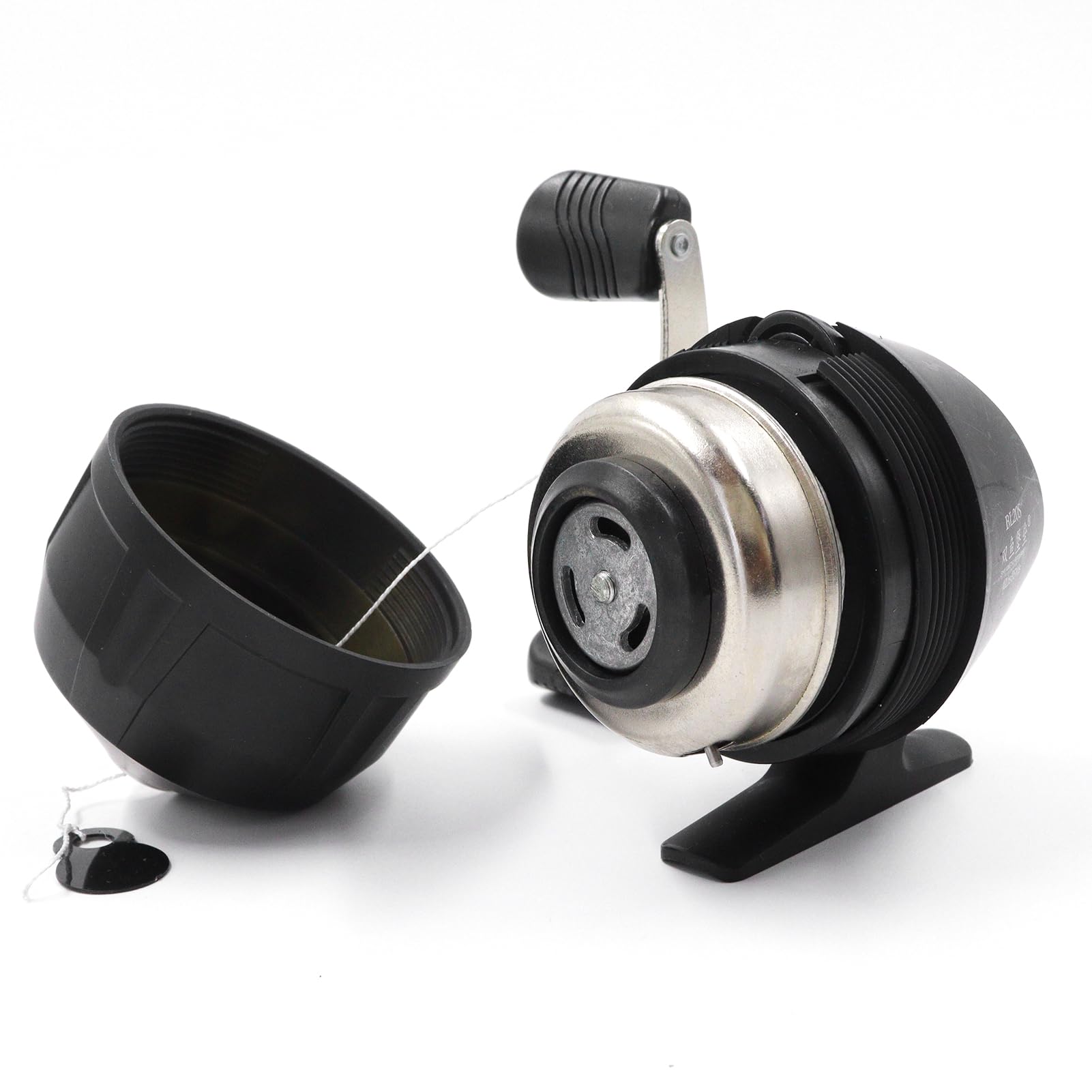 Zhuoce Fishing Reel Kit With Wristband And Hand Guard For Slingshot Fishing Darts Reel Leather Wrist Wrap For Shooting