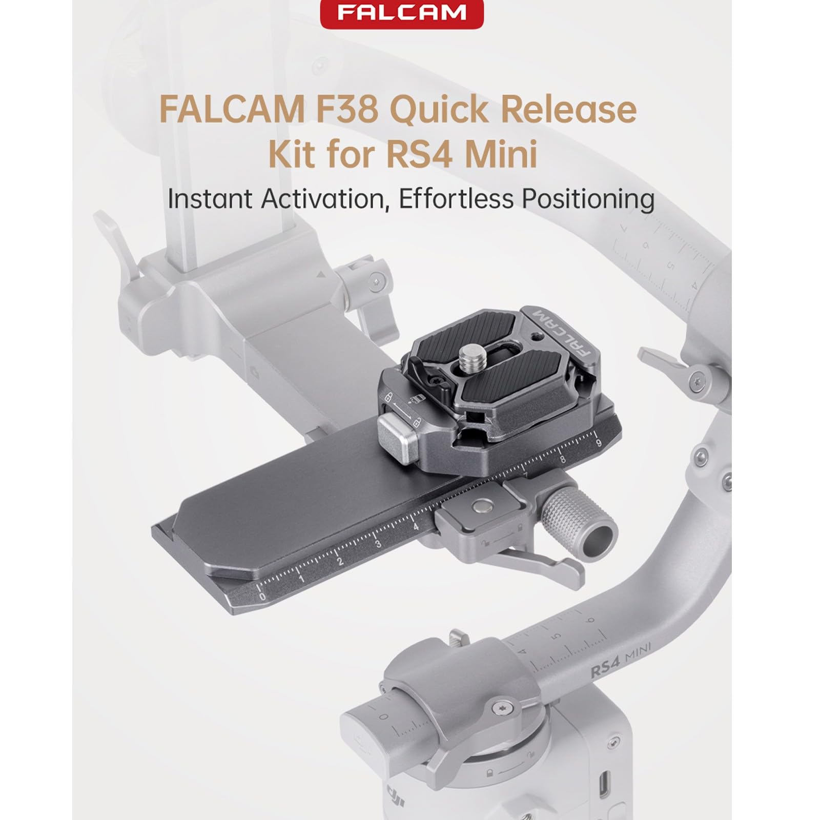 Eachshot Falcam F38 Quick Release Camera Plate Kit For Rs4 Mini Gimbal- F38B5201