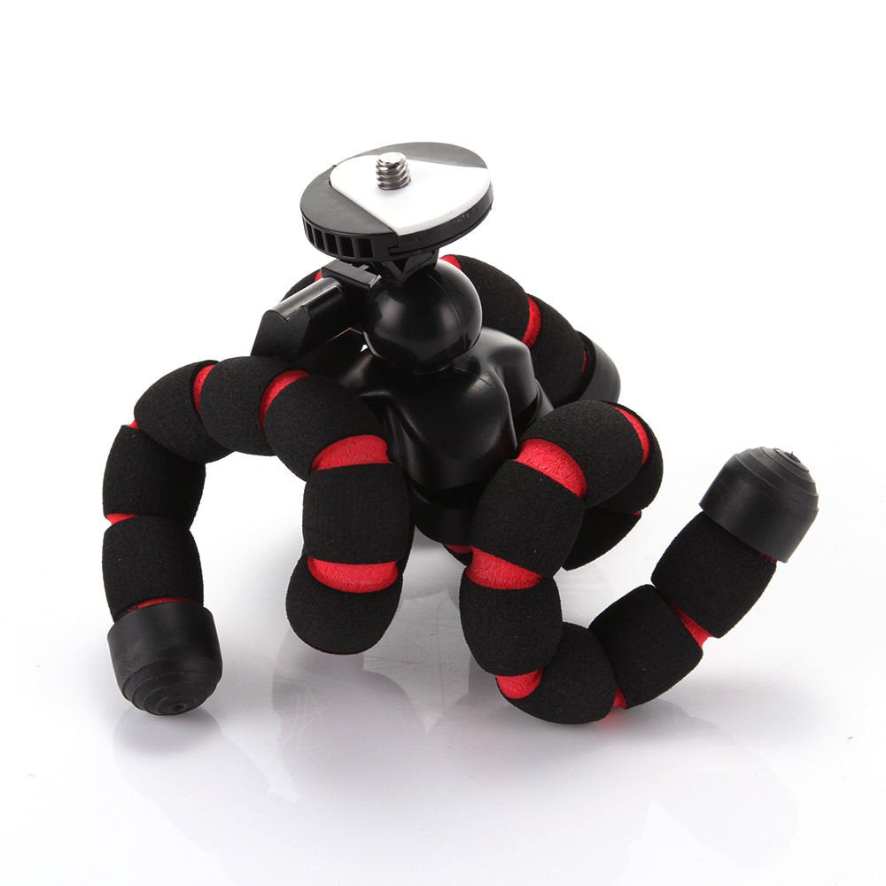 Focusfoto Octopus Flexible Portable Tripod Stand 1/4'' Screw Mounting For Camera Digital Dv Action Camera Dslr Medium Size