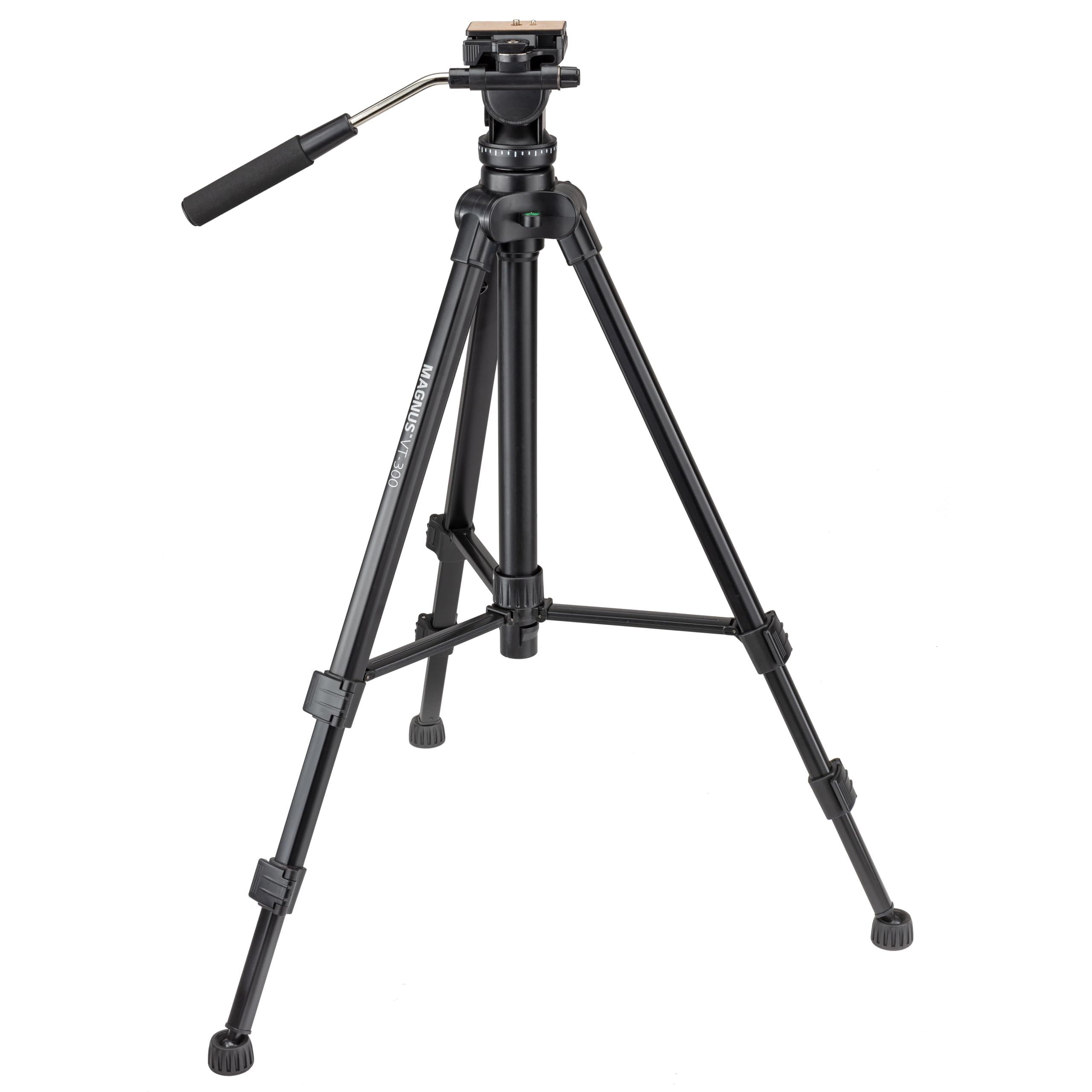 Magnus Vt-300 Video Tripod With Fluid Head