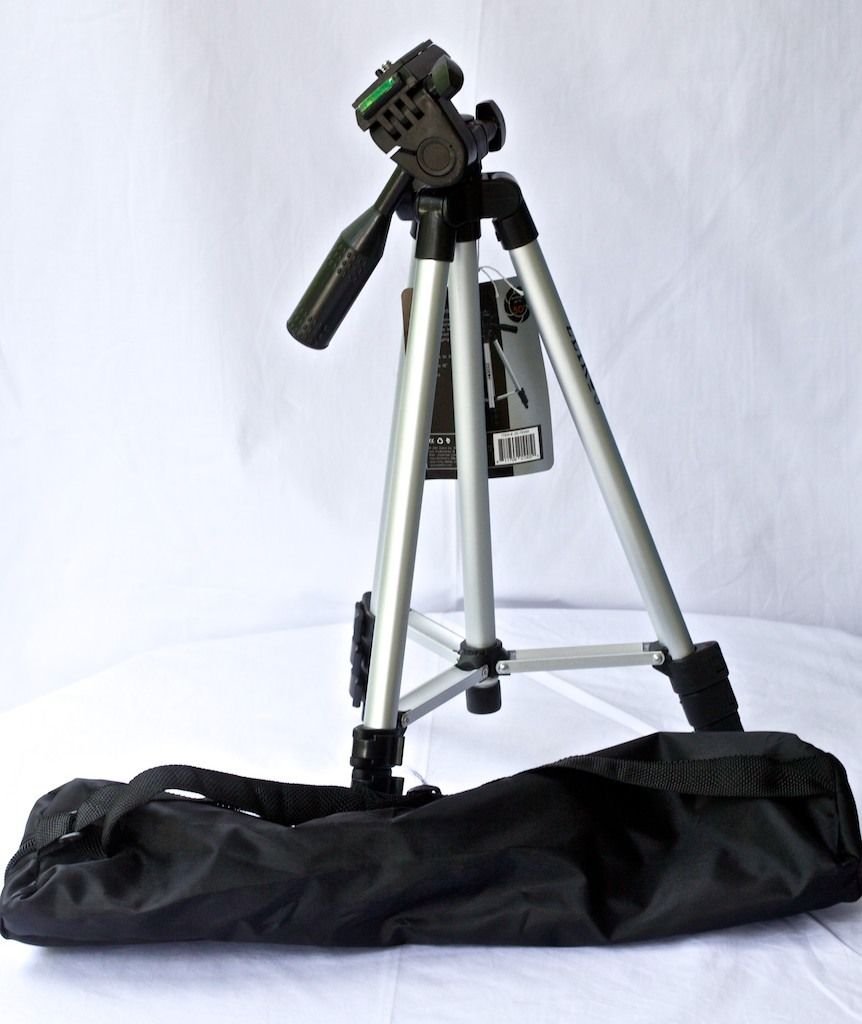 Pro Series Tripod 50" Pro Photo/Video With Case For Sony Dsc-Hx300