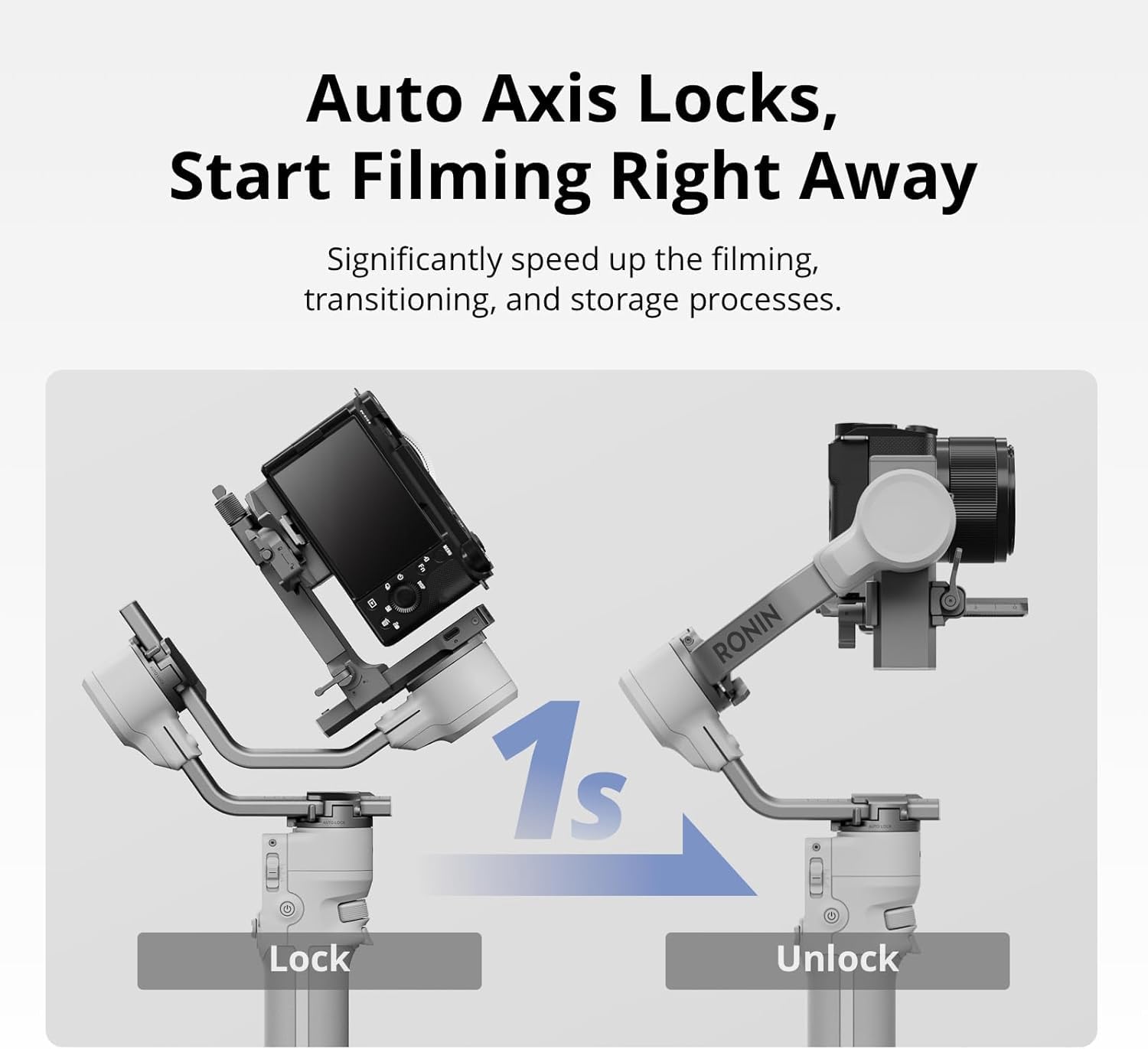 Dji Rs 4 Mini, Gimbal Stabilizer For Cameras, Auto Axis Locks, Intelligent Tracking, Camera Gimbal, Native Vertical Shooting + Turnstile Condenser Shotgun Microphone (Rs 4 Mini)