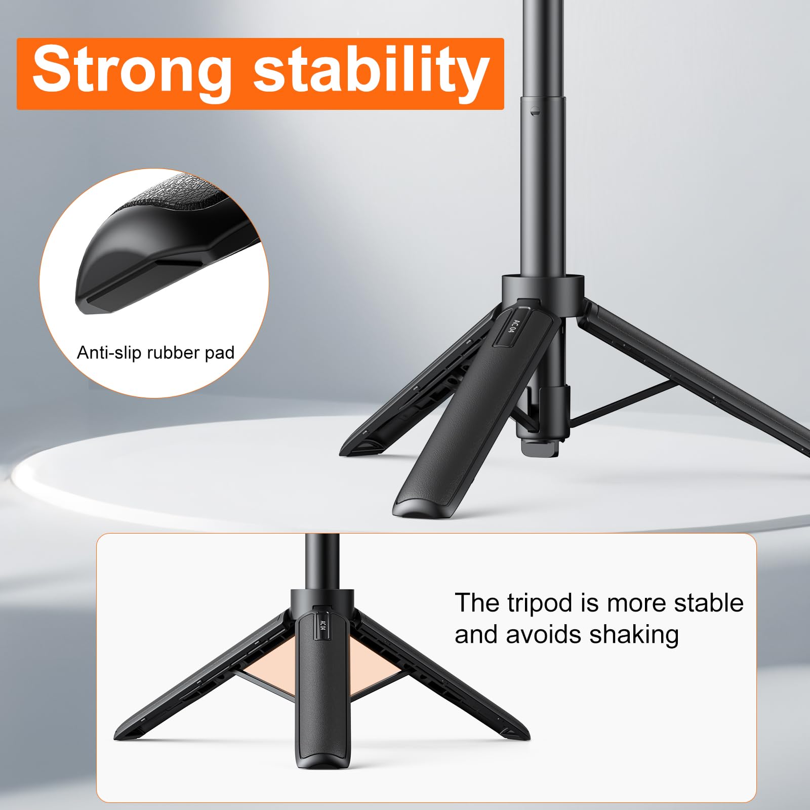 Vrig Express 20.8" Extendtable Quick Release Selfie Stick Tripod For Gopro Camera,Magnetic Quick Release Tripod For Gopro Hero 12 11 10 9/Max/Dji Osmo Action 5Pro/4/3/Insta 360