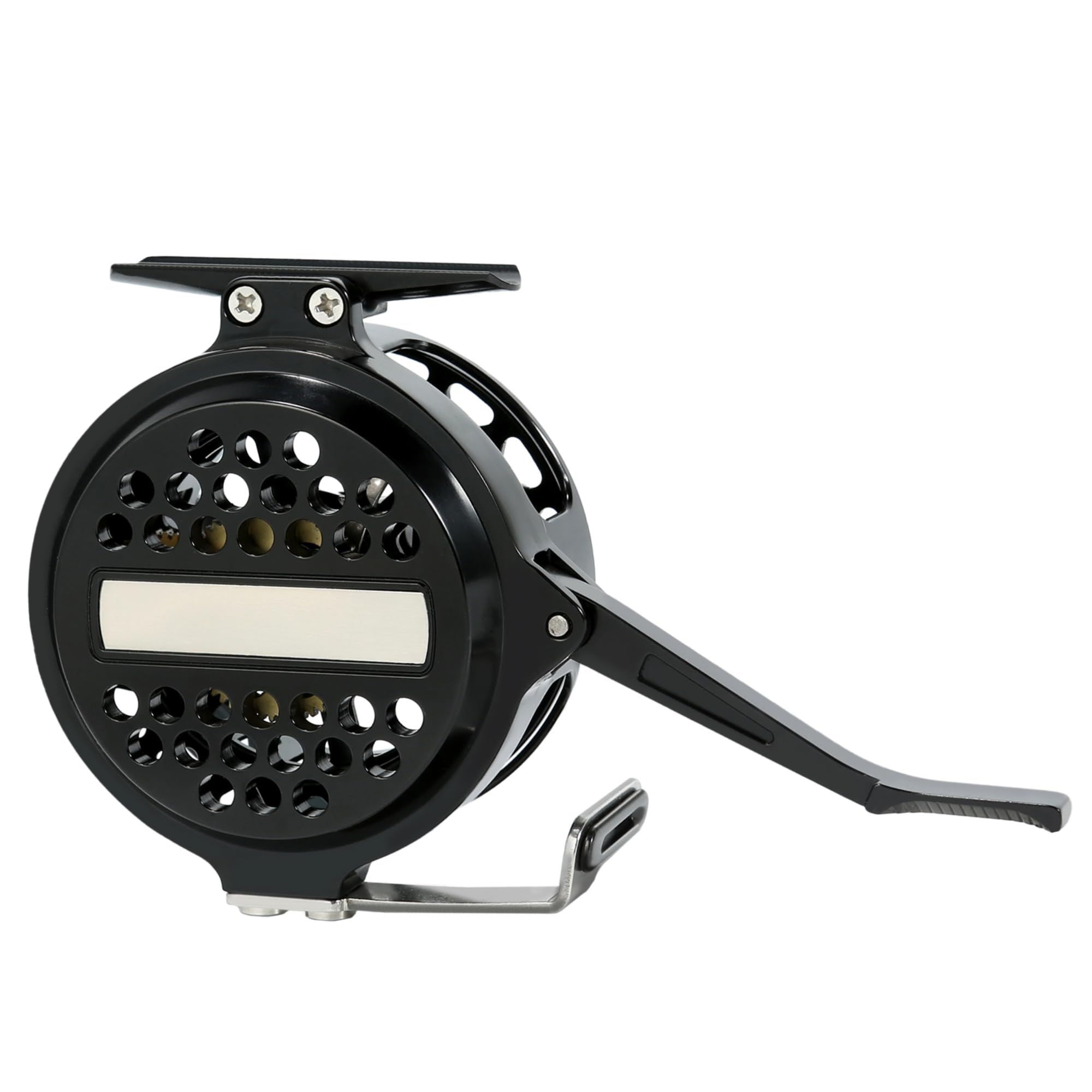 Bigchub Semi-Automatic Fly Reel With Adjustable Drag Quick Spool Removal Made Of Cnc Machined Aluminum For Freshwater Lake River Trout Fly Fishing