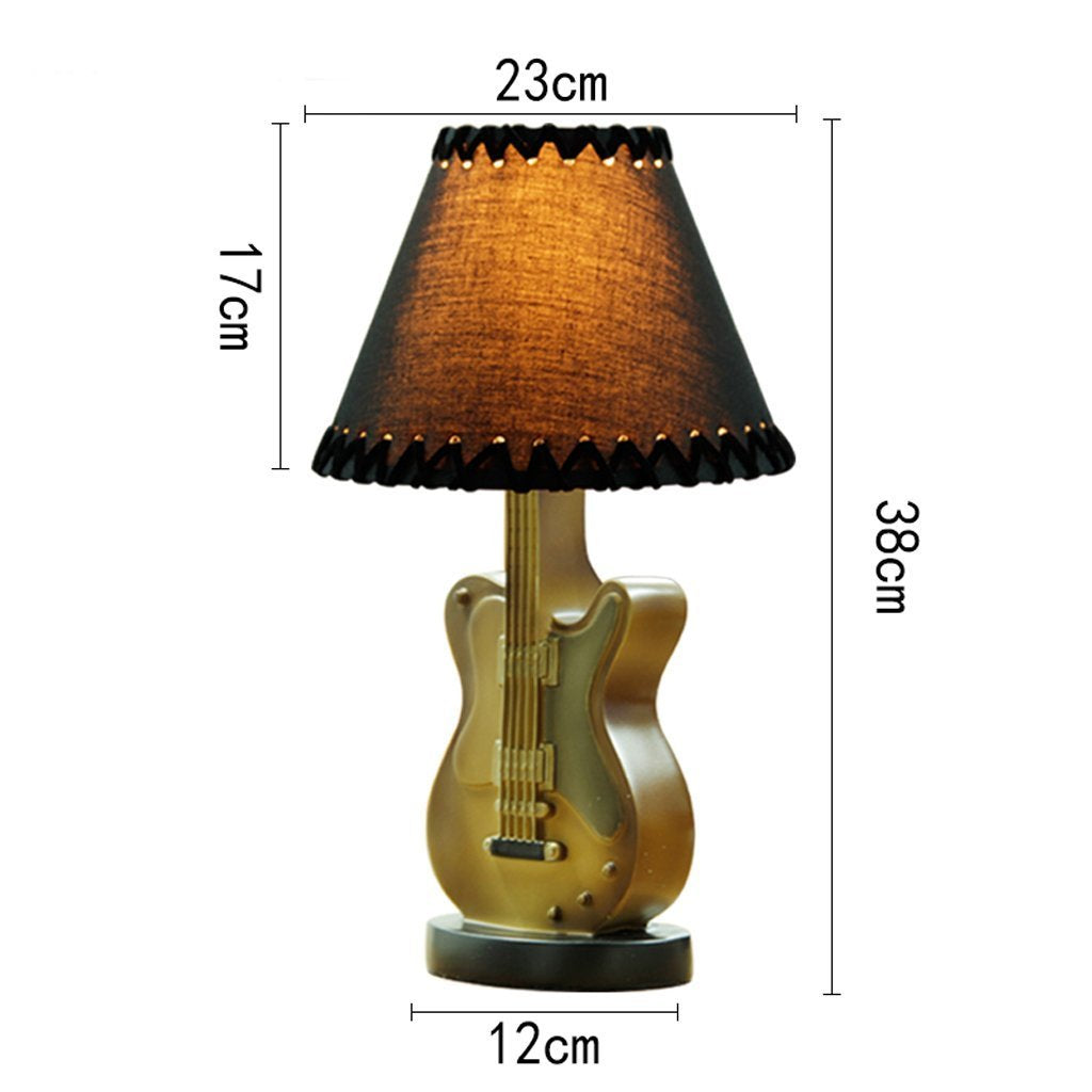 Superiorvznd Novelty Guitar Lamp Table Desk Lamp Decoration For Kid Adult Home Living Room Guitar Decoration