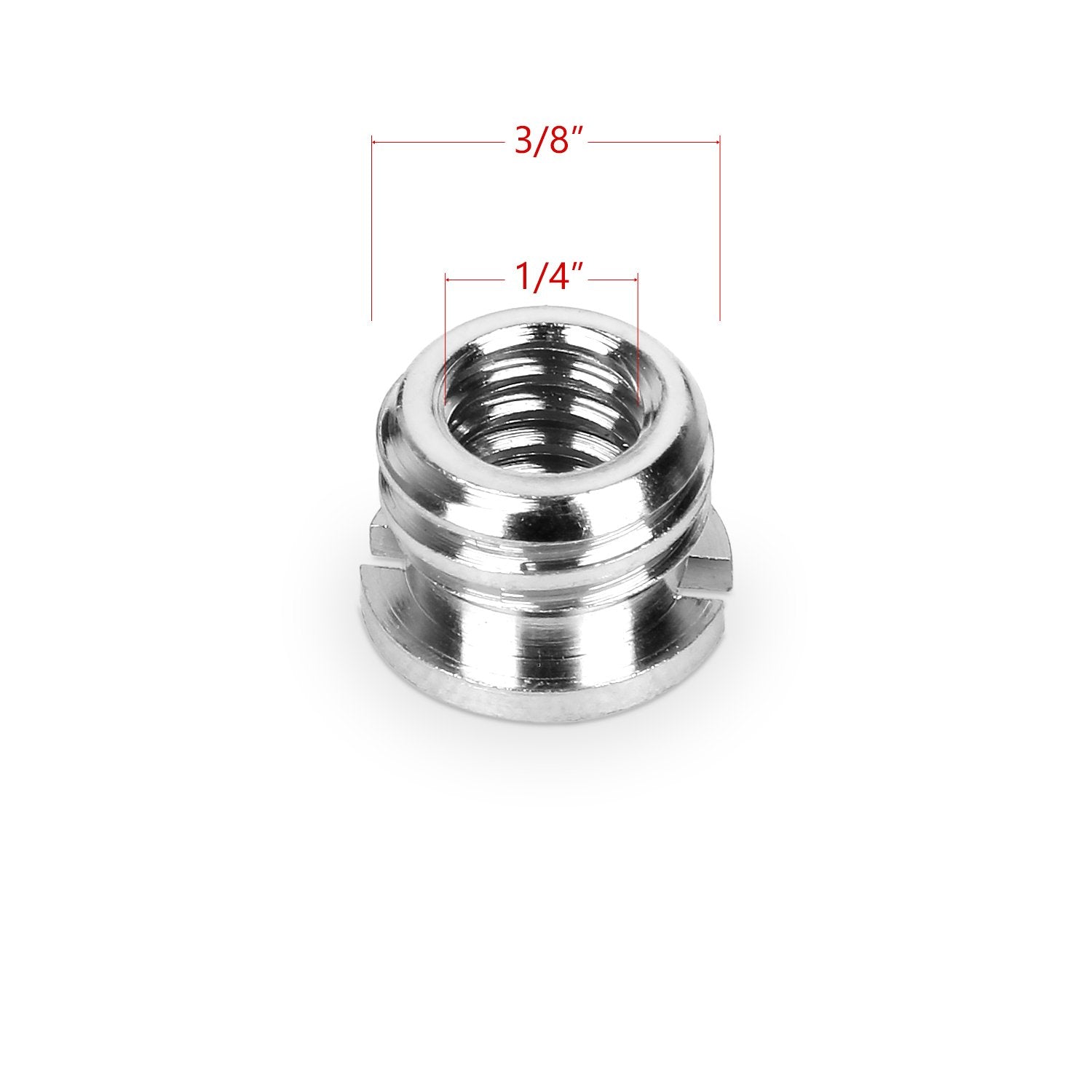 Anwenk 3 Pieces 1/4" 3/8" Tripod Screw Converter Adapter Flash Light Stand Connector Camera Spigot For Dslr Camera,Tripod,Shoulder Rig,Lighting Equipment,Camera Cage,Led Panel,Gopro
