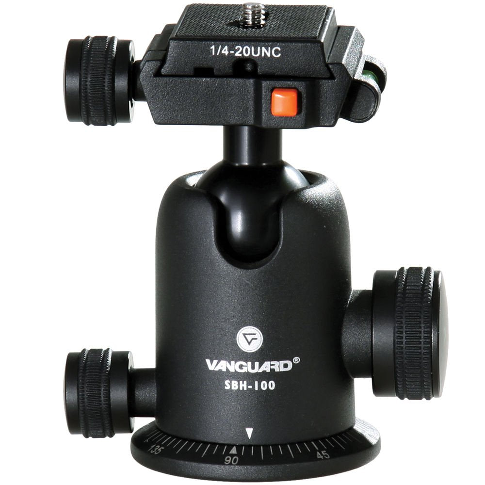 Vanguard Alta Pro 263Ab 100 Aluminum Tripod With Sbh-100 Ball Head For Sony, Nikon, Canon Dslr Cameras, Black