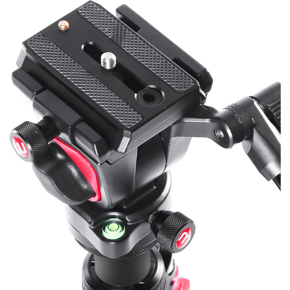 Cametv Came-Tv Tp-801A 4-Section Aluminum Video Tripod With Fluid Head Max