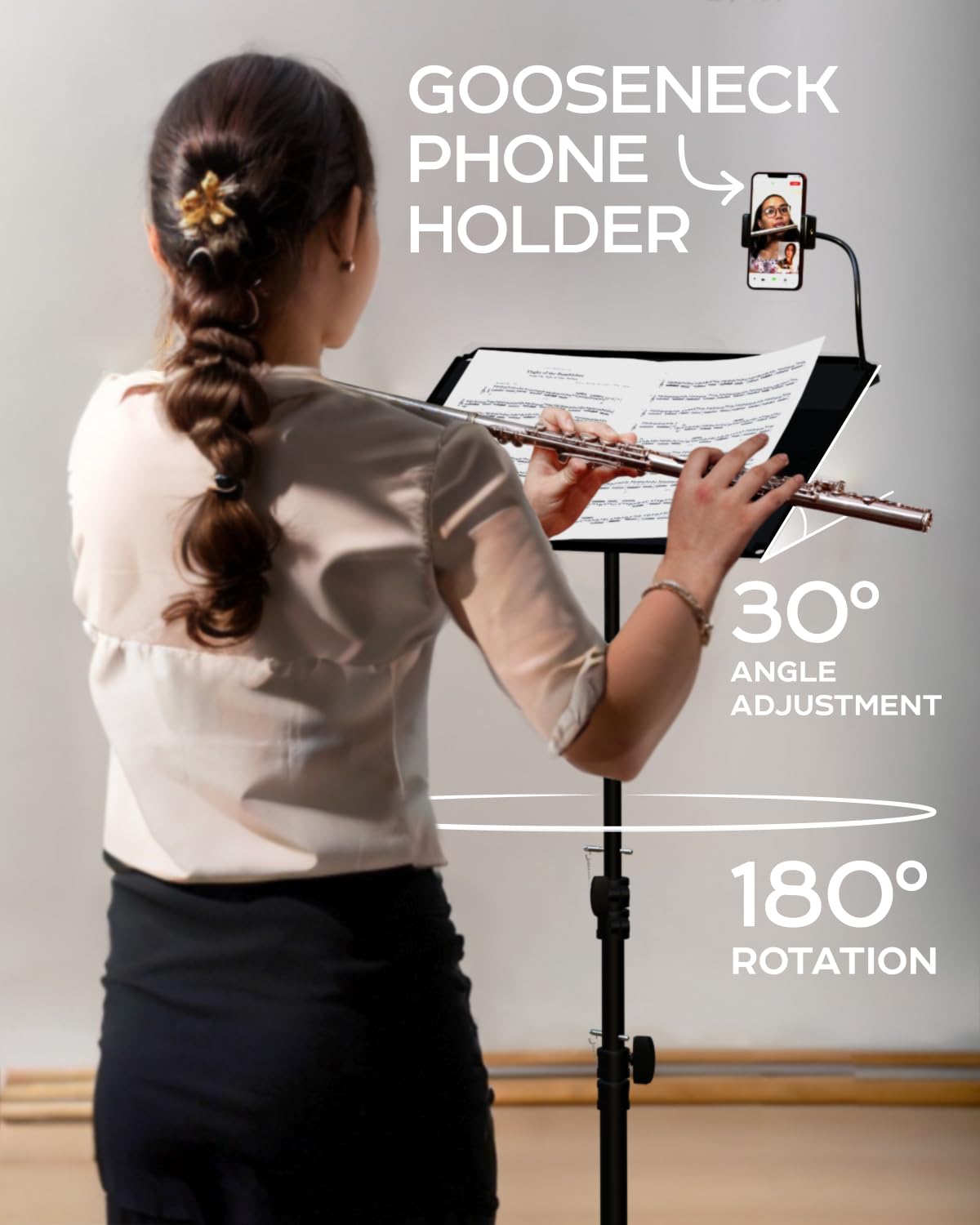Propvue Projector Tripod Stand, Height Adjustable 26" To 59" & Floor Projector Stand, Portable Laptop, Camera & Light & Ball Head - Well-Made, Easy-To-Adjust, Dj Rack & Music Or Movie